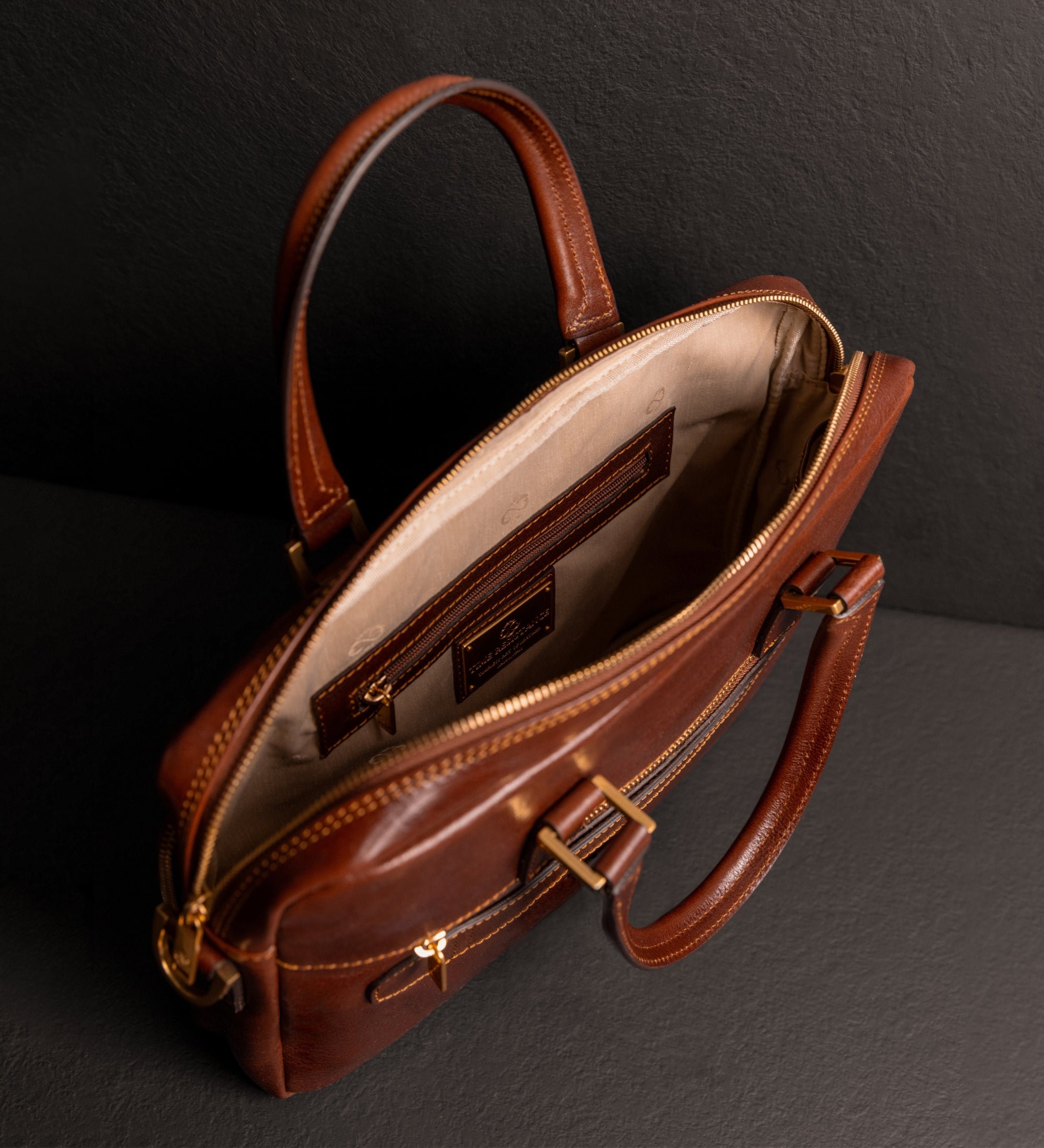 Aktentasche Laptoptasche aus Leder - Orlando