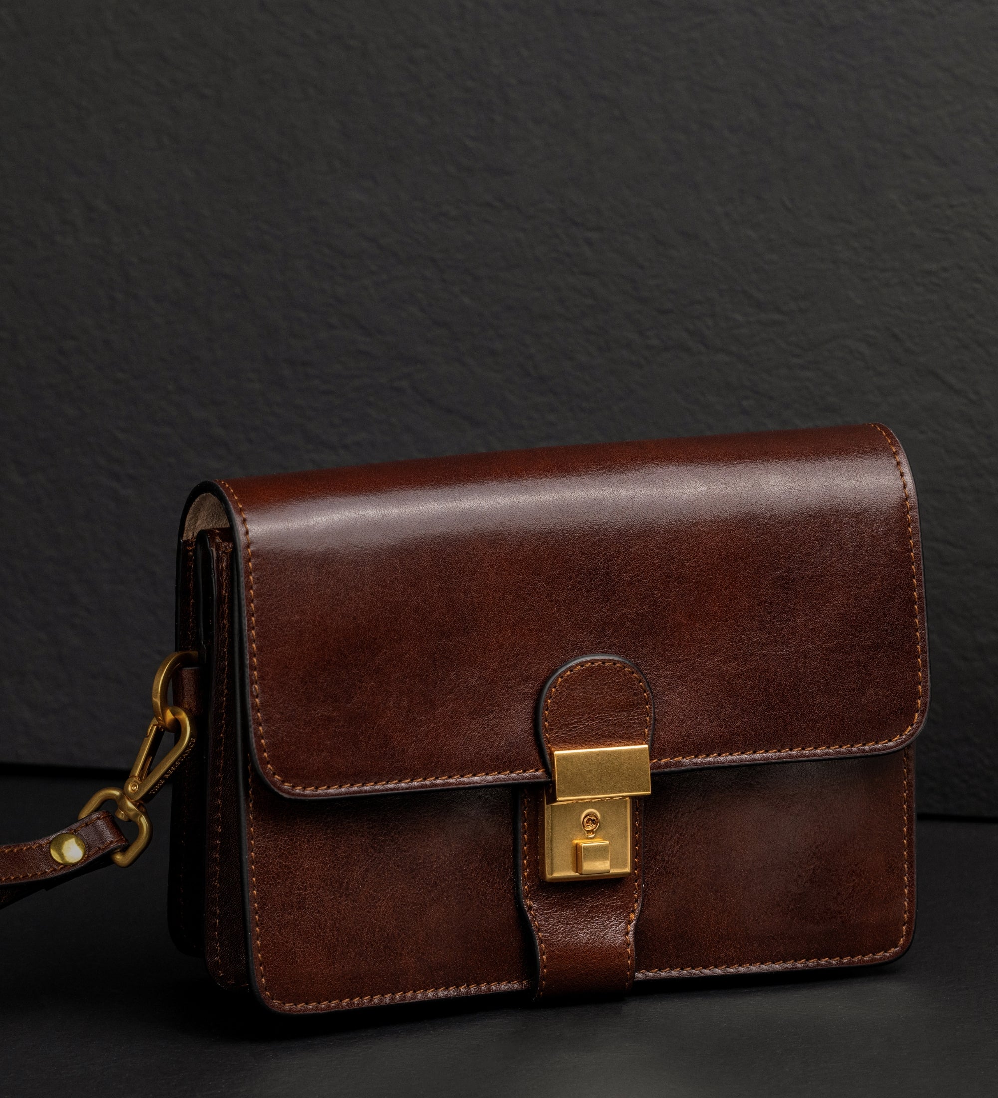Clutch aus Leder - The Maltese Falcon