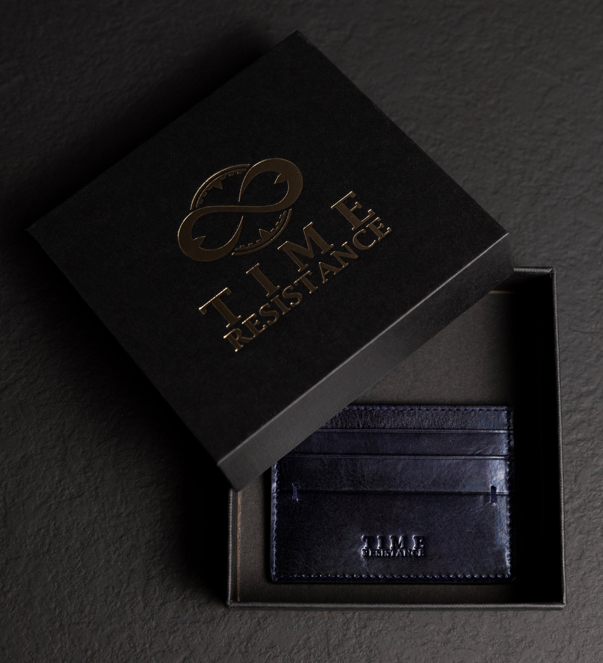 Damen Kreditkartenetui aus Leder, Visitenkartenetui - Fireflies