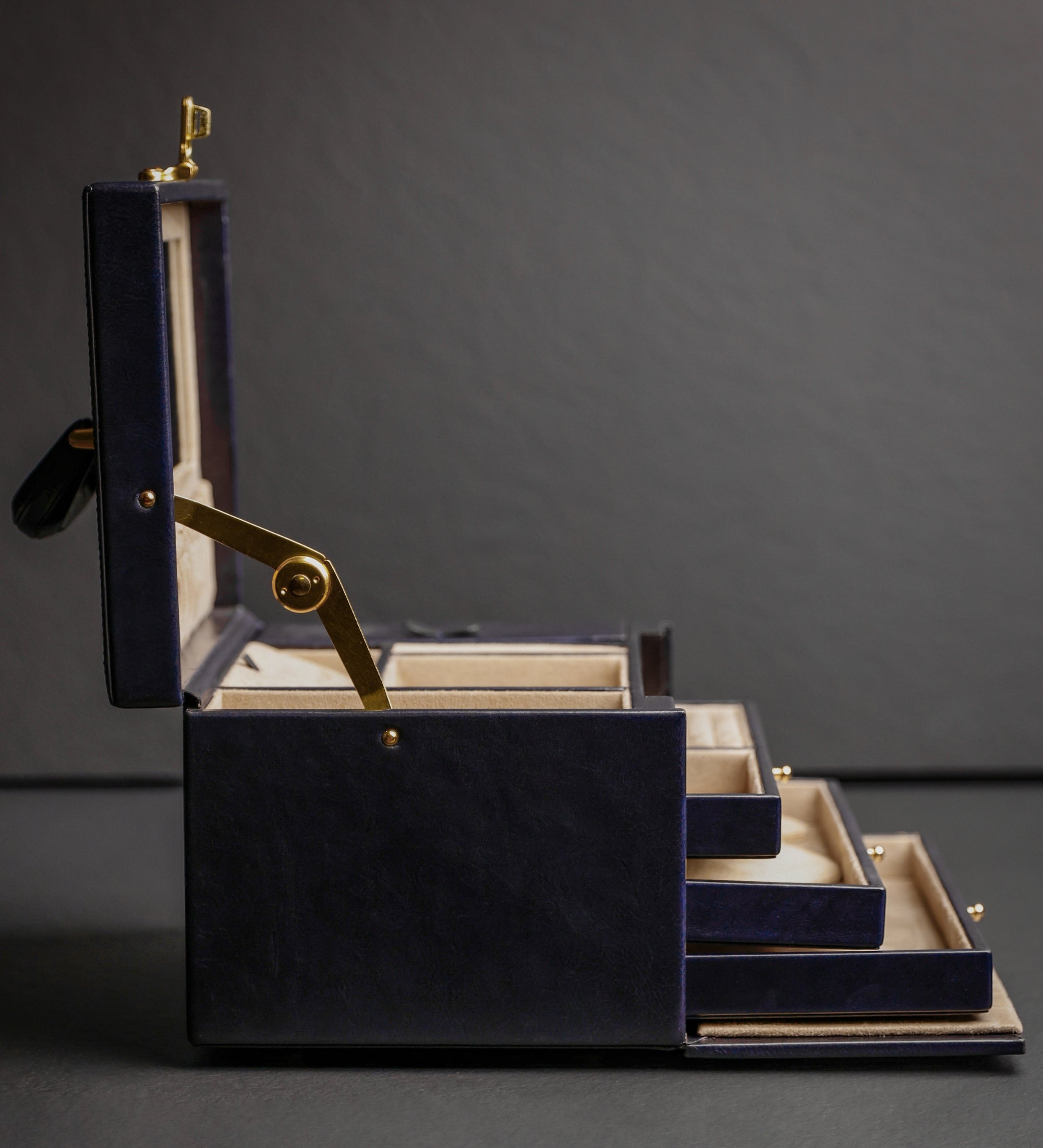 Großes Schmuckkästchen aus Leder für Damen - The Portrait of a Lady