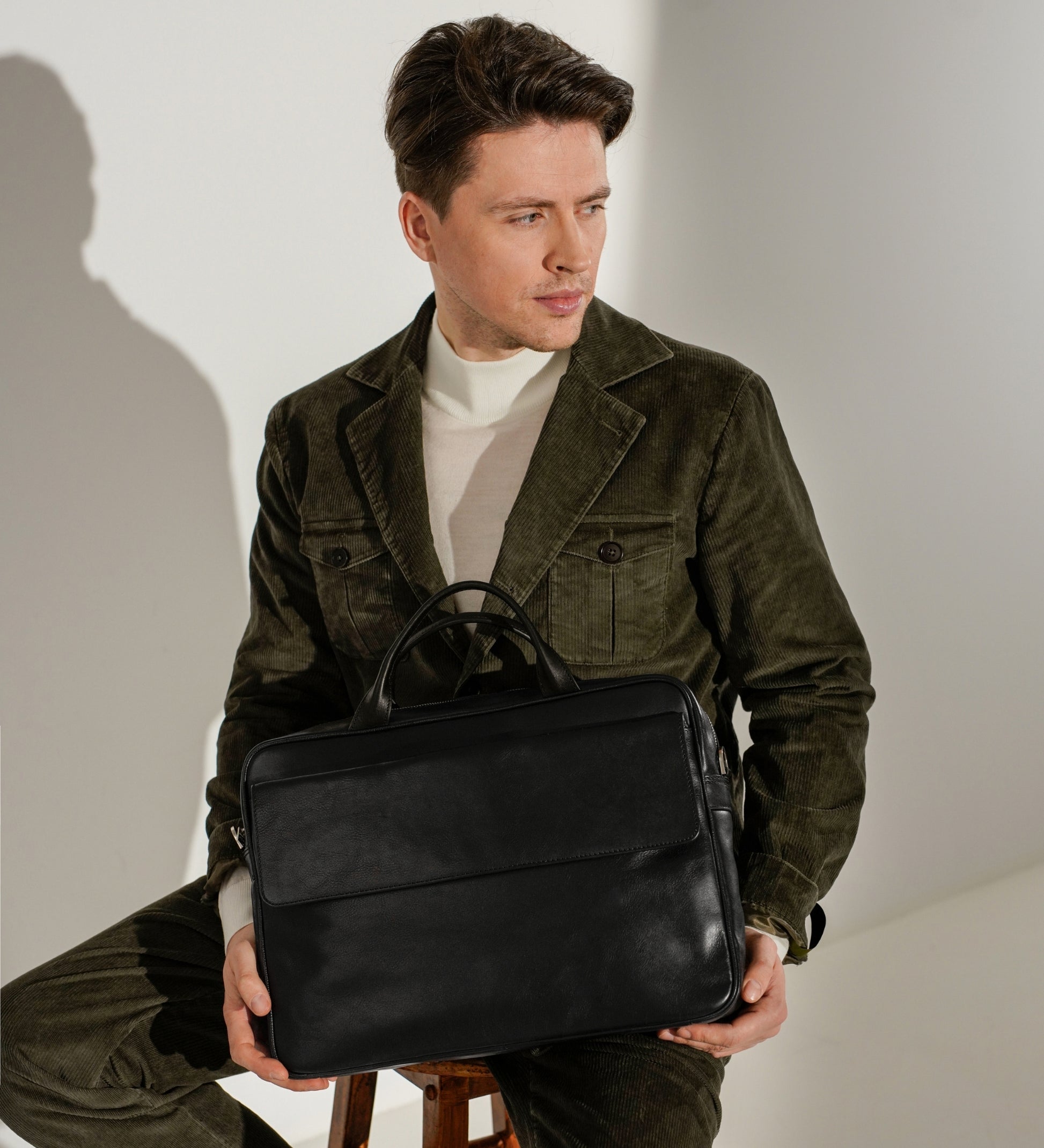 Aktentasche/Laptoptasche aus Leder - The Sheltering Sky