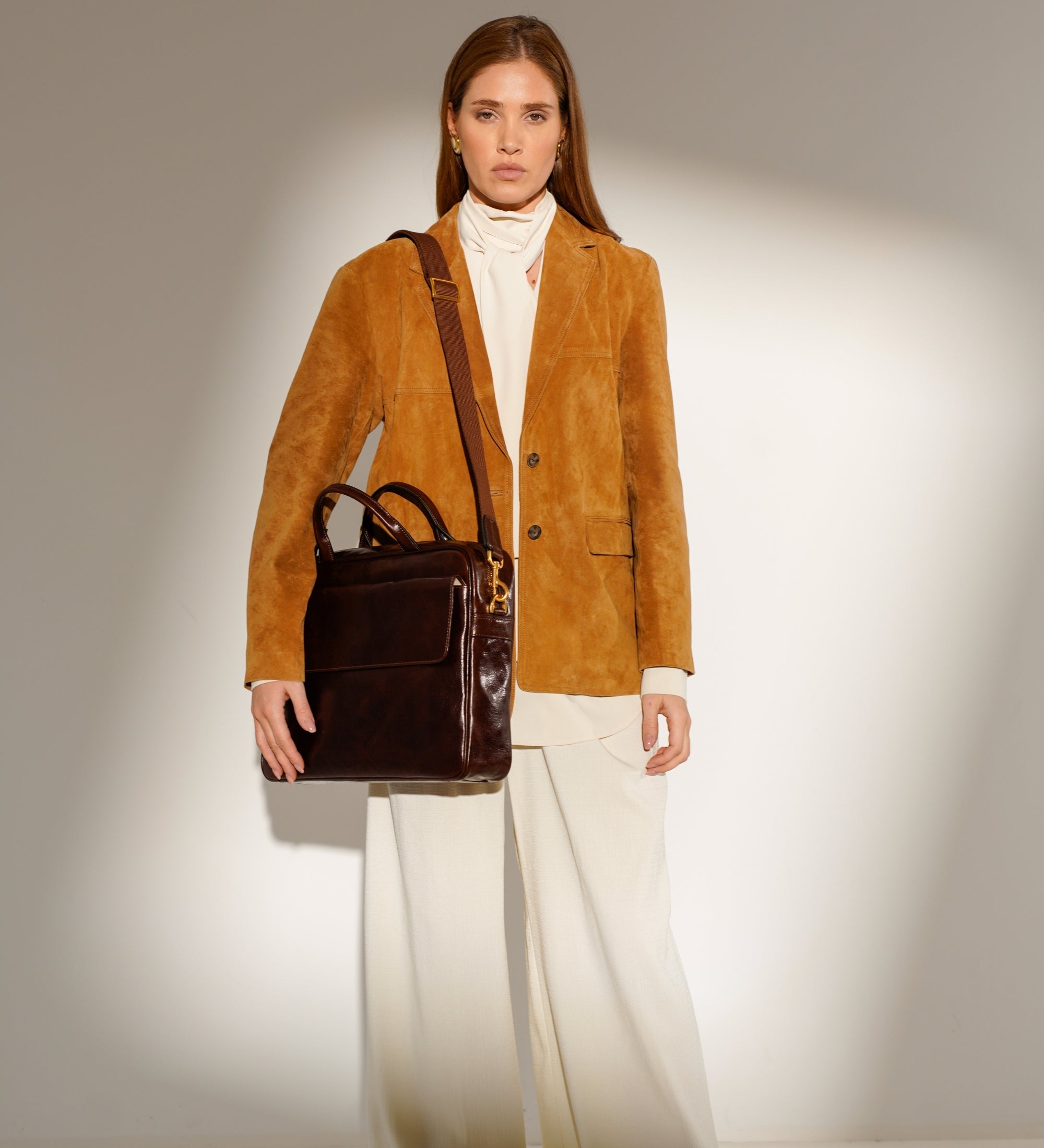 Damen Aktentasche aus Leder - The Sheltering Sky