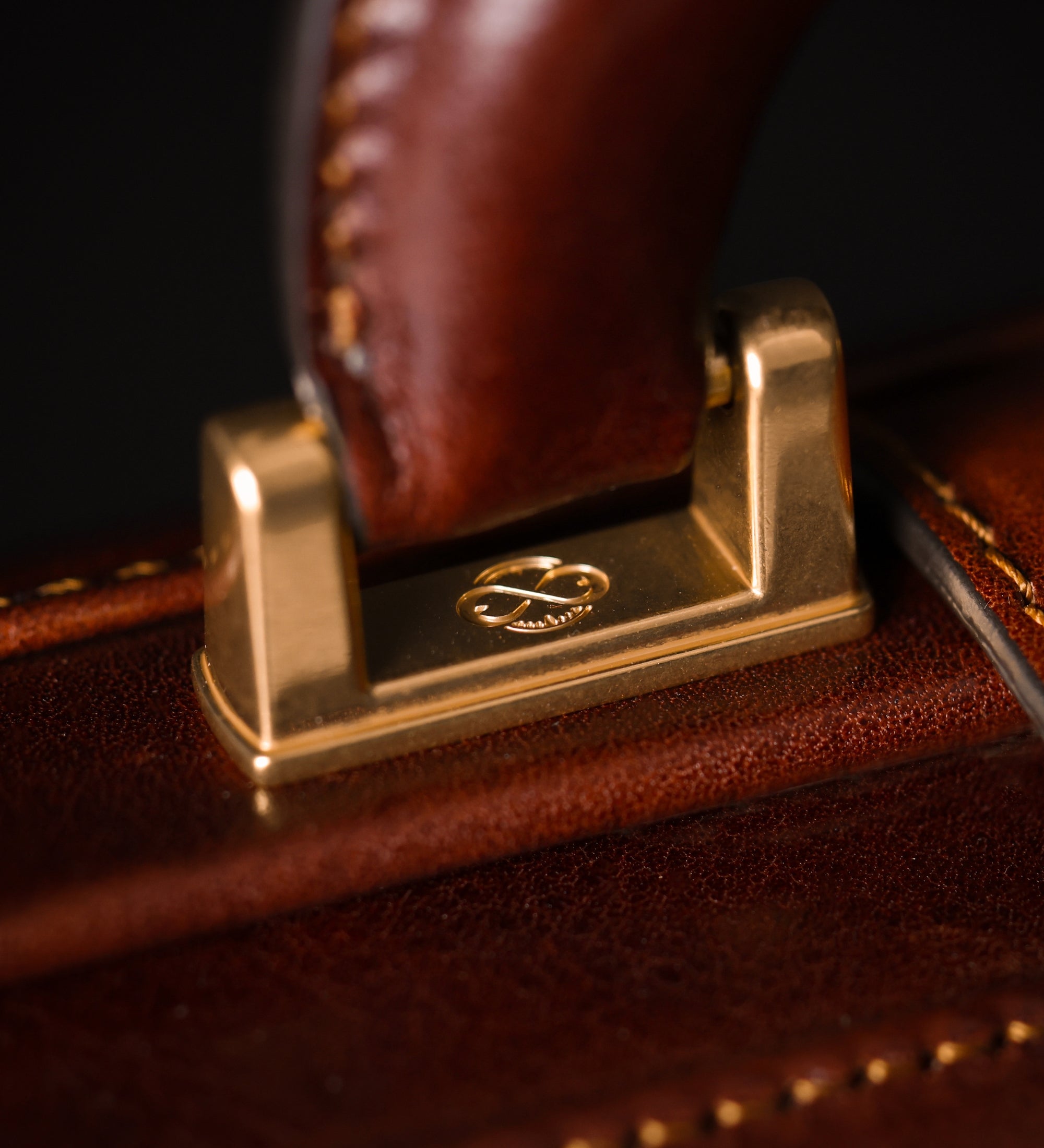 Große Aktentasche aus Leder - The Firm