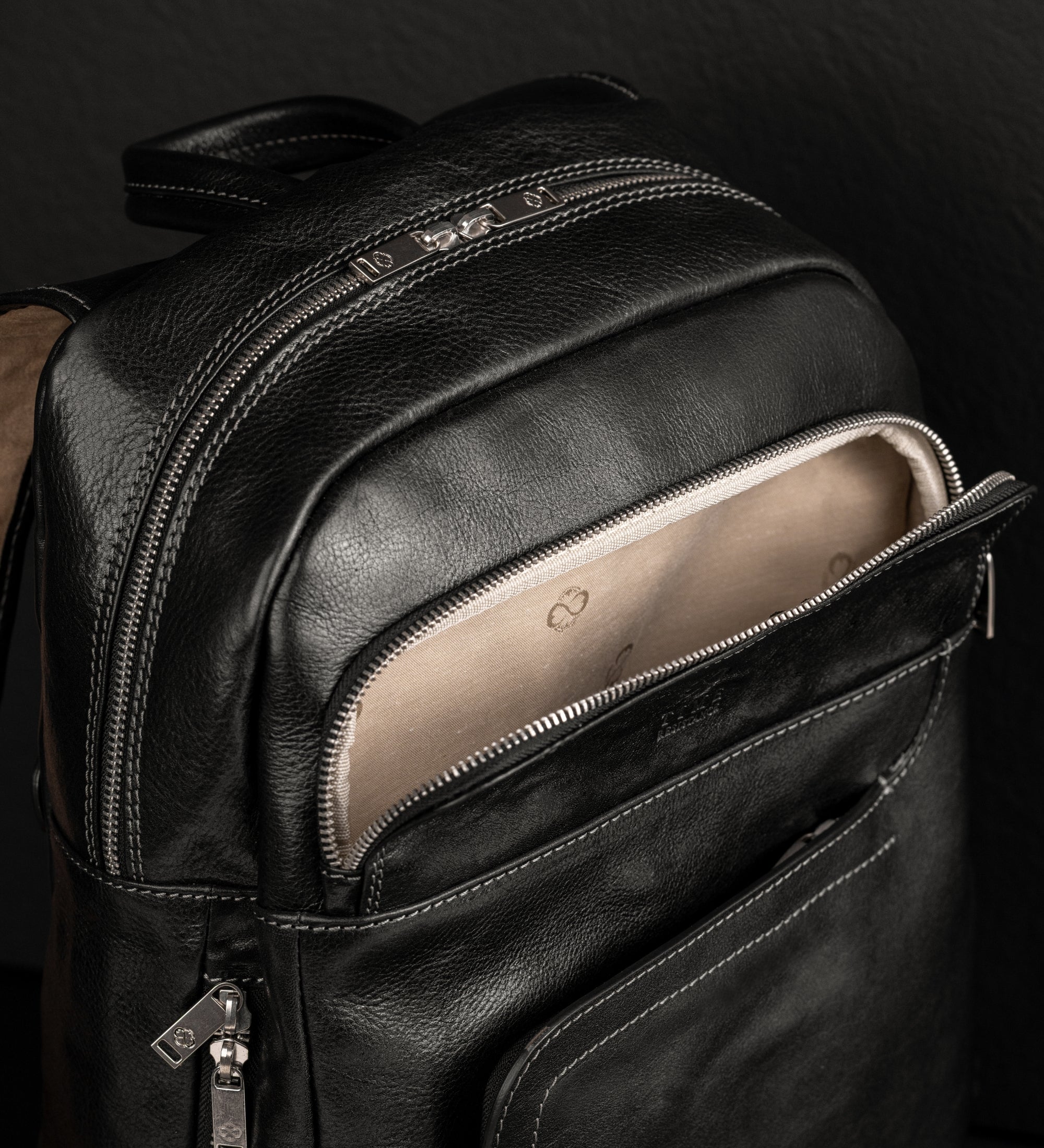 Großer Rucksack aus Leder - L.A. Confidential