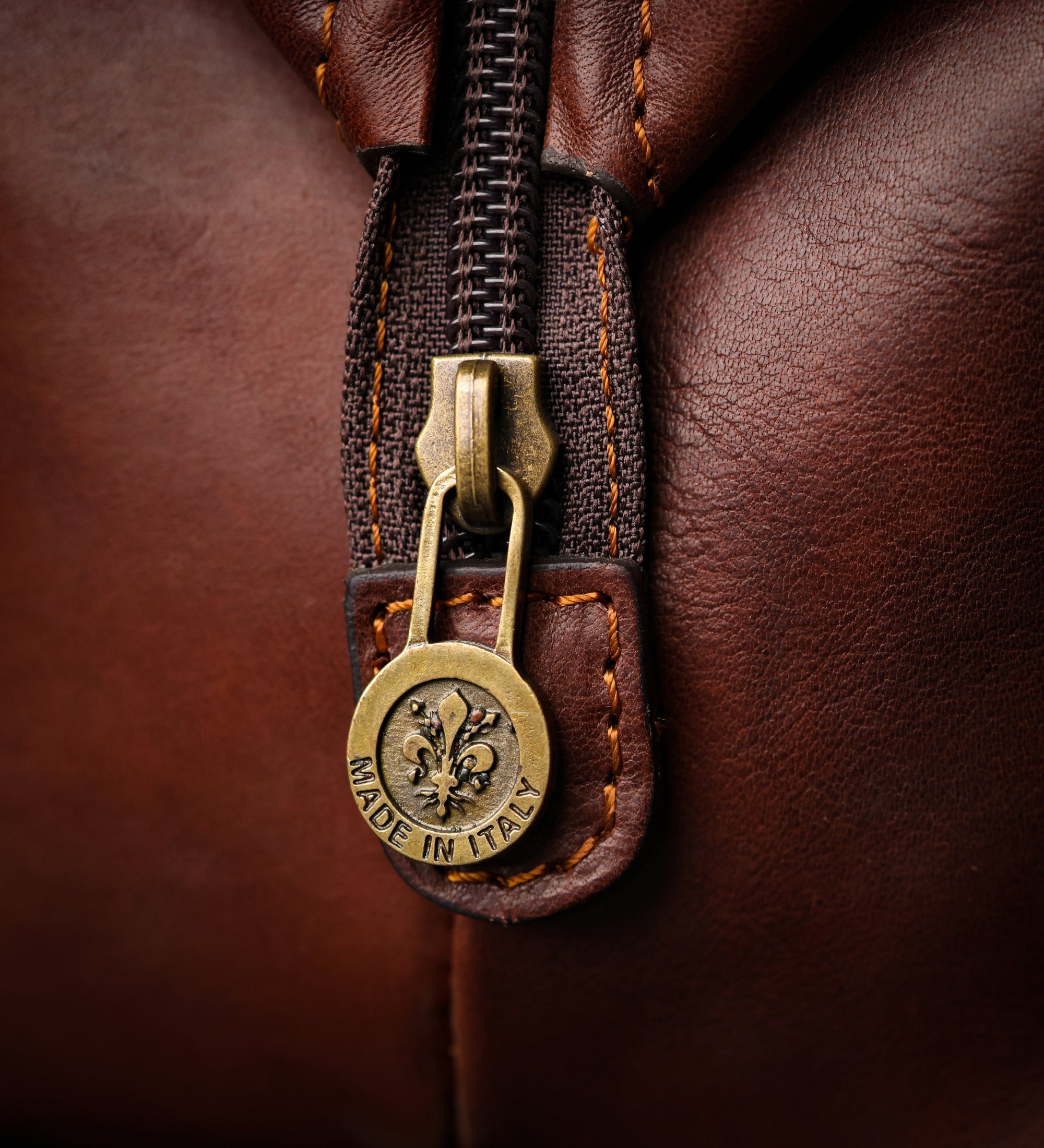 Kosmetiktasche aus Leder für Damen - Four Past Midnight