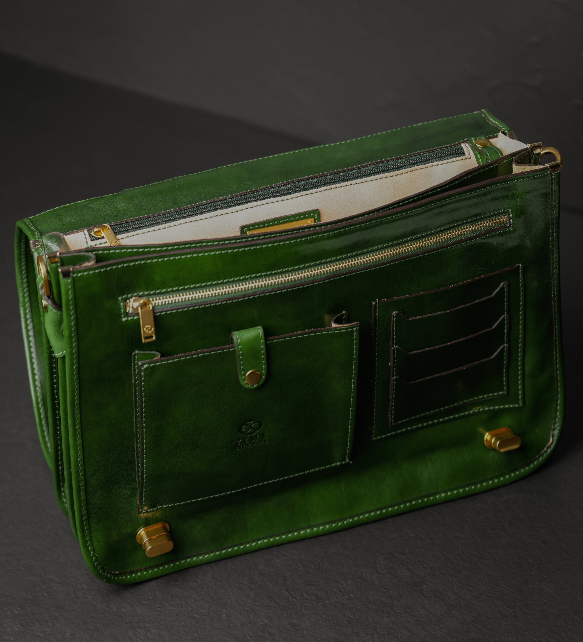 Aktentasche Laptoptasche aus Leder - Illusions