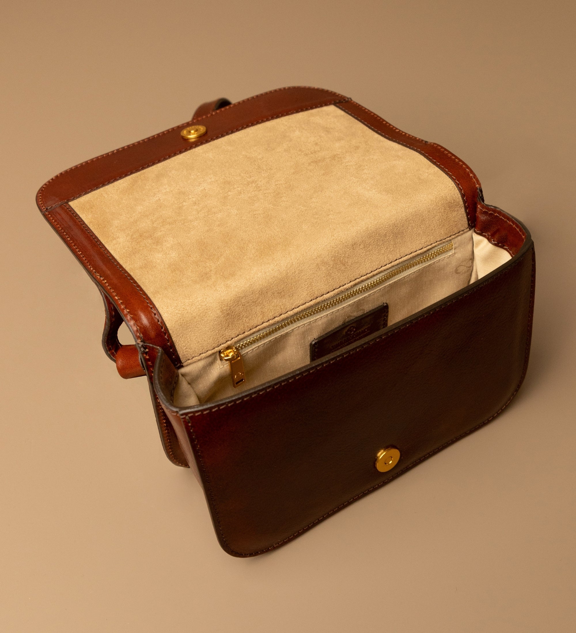 Umhängetasche aus Leder für Damen - Il Piacere