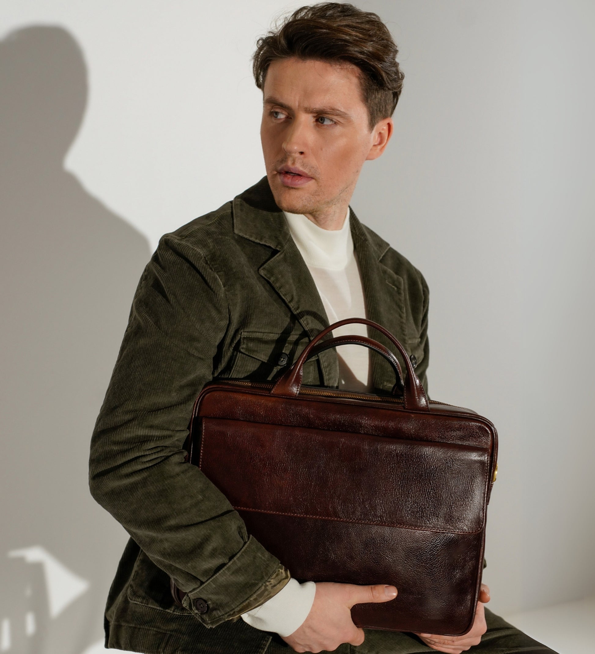 Aktentasche/Laptoptasche aus Leder - The Sheltering Sky
