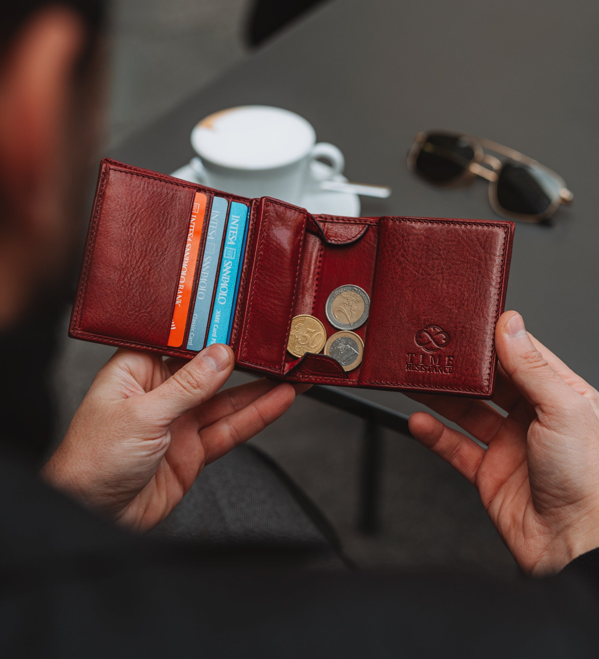 Geldbörse aus Leder - Daniel