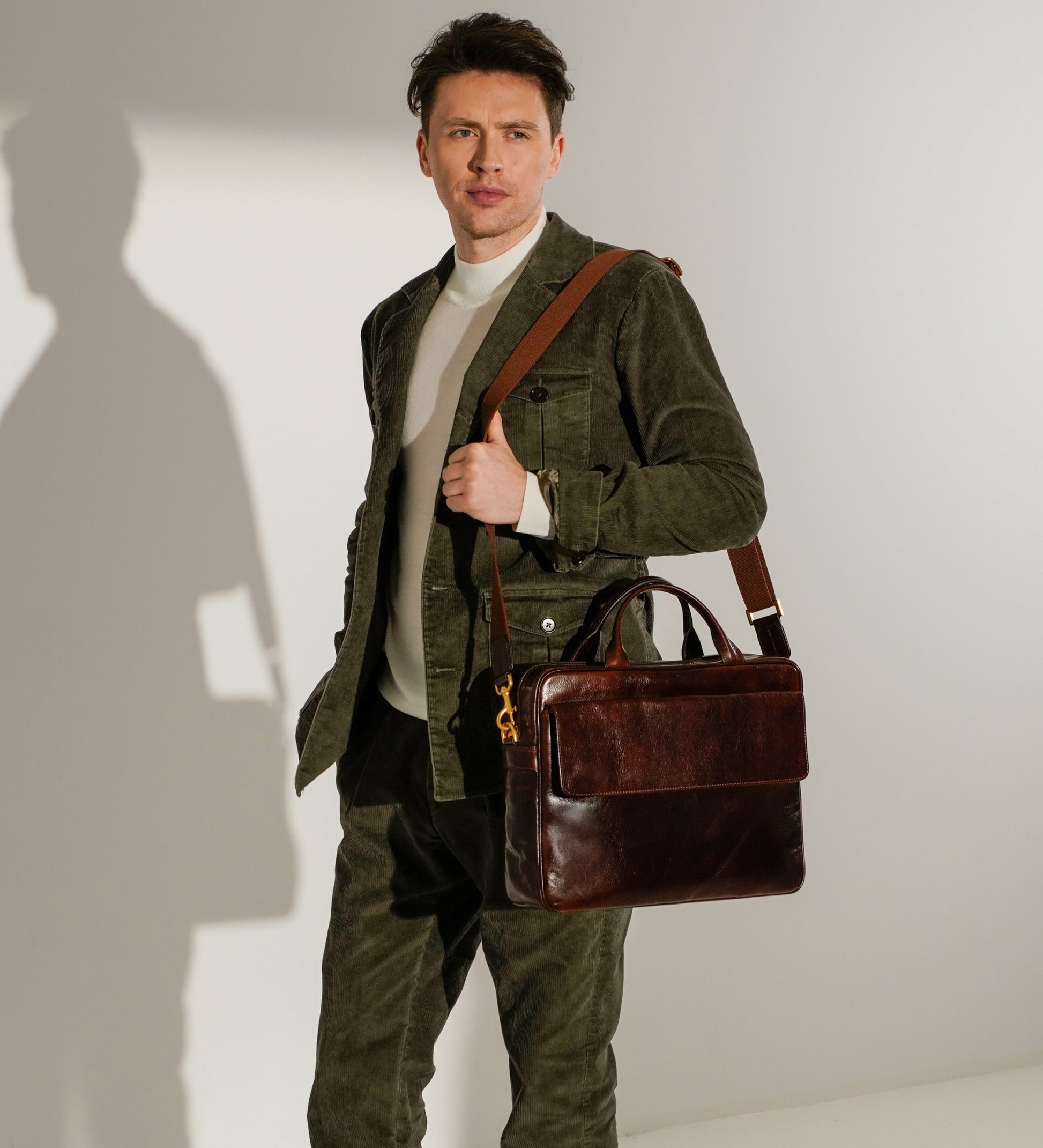 Aktentasche/Laptoptasche aus Leder - The Sheltering Sky