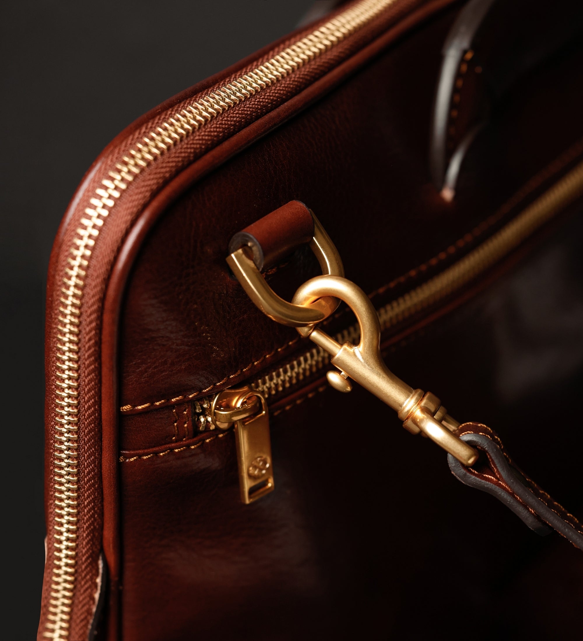 Aktentasche aus Leder für Damen, Laptoptasche - Brave New World