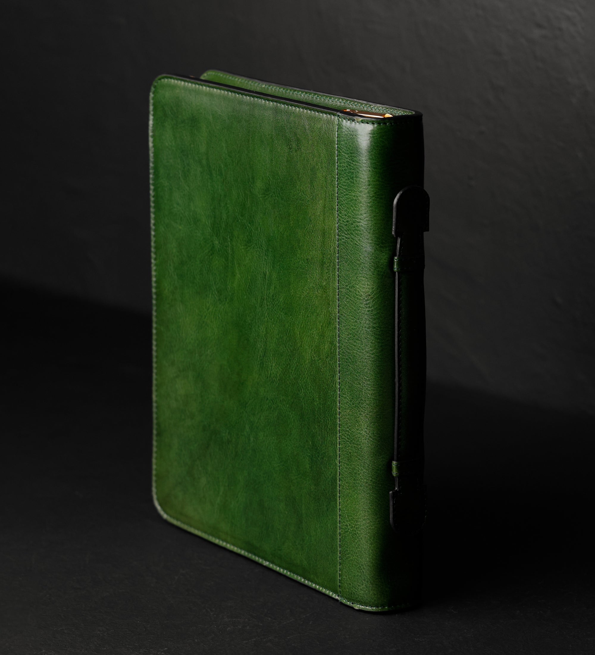 Portfolio aus Leder mit Ordner - Joy in the Morning