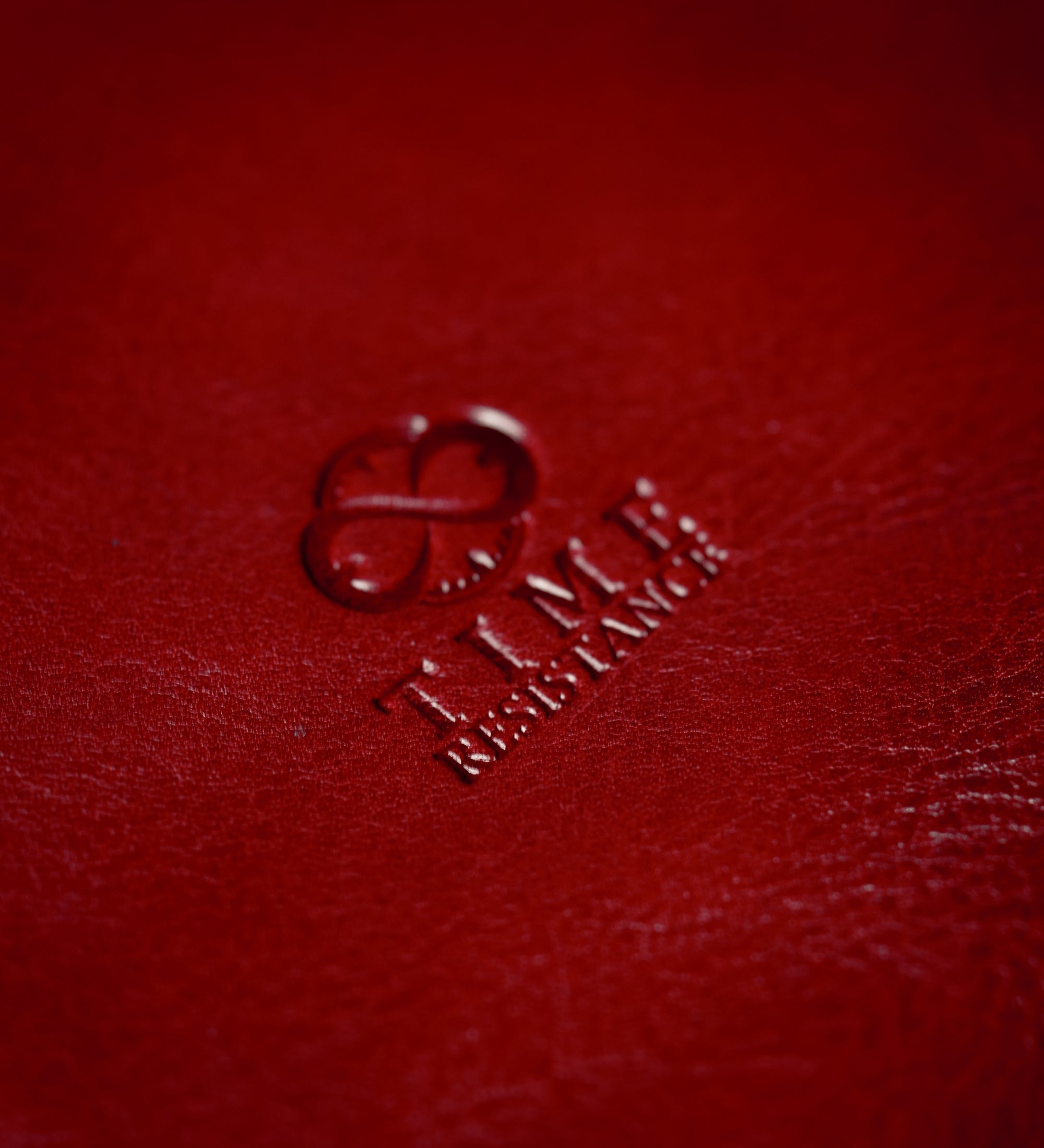 Kosmetiktasche aus Leder für Damen, Kulturbeutel - All the Kings Men