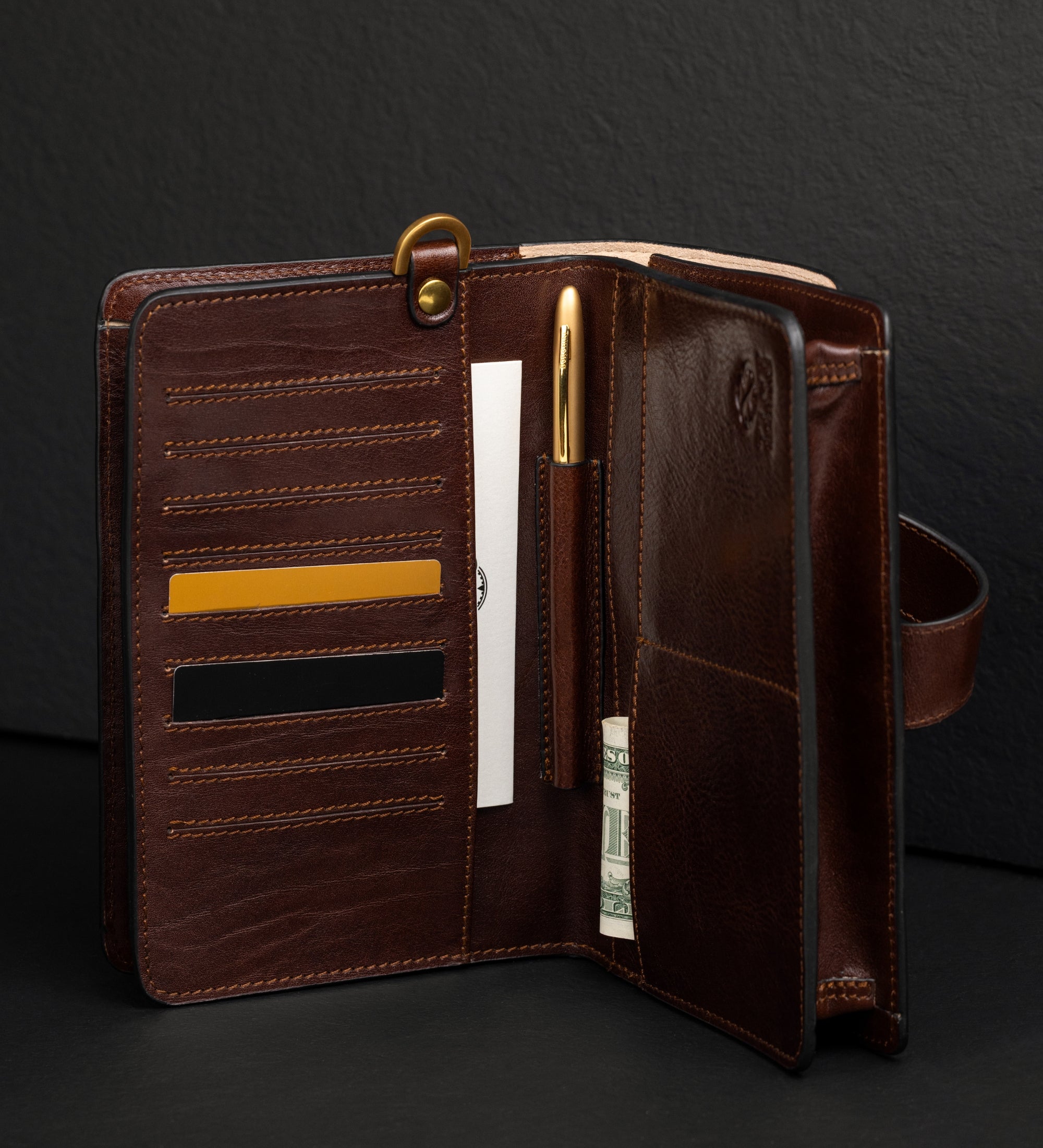 Clutch aus Leder - The Maltese Falcon