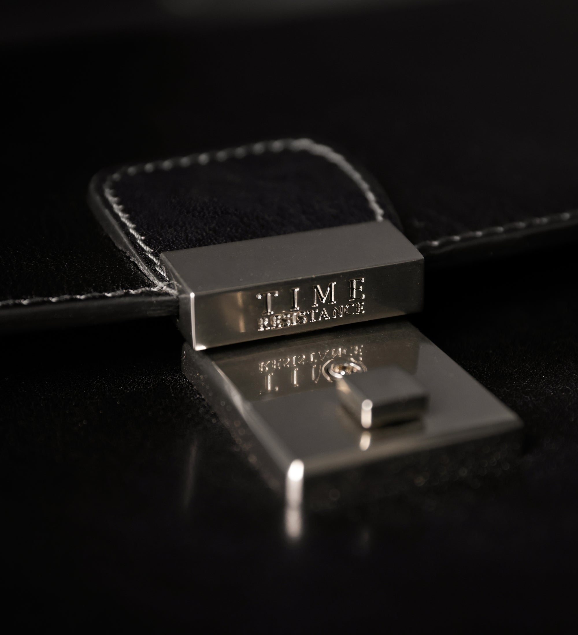 Große Aktentasche aus Leder - Invisible Man