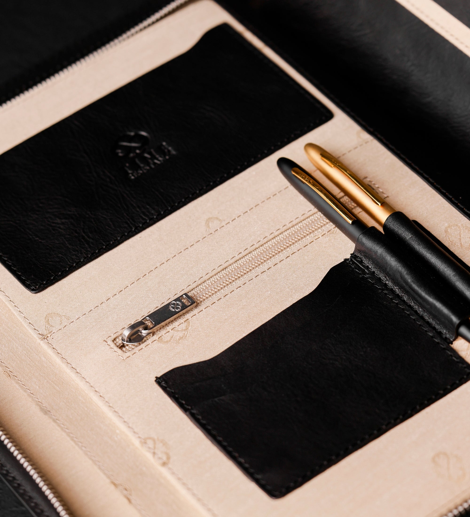 Damen Dokumentenmappe aus Leder im A4-Format - Candide