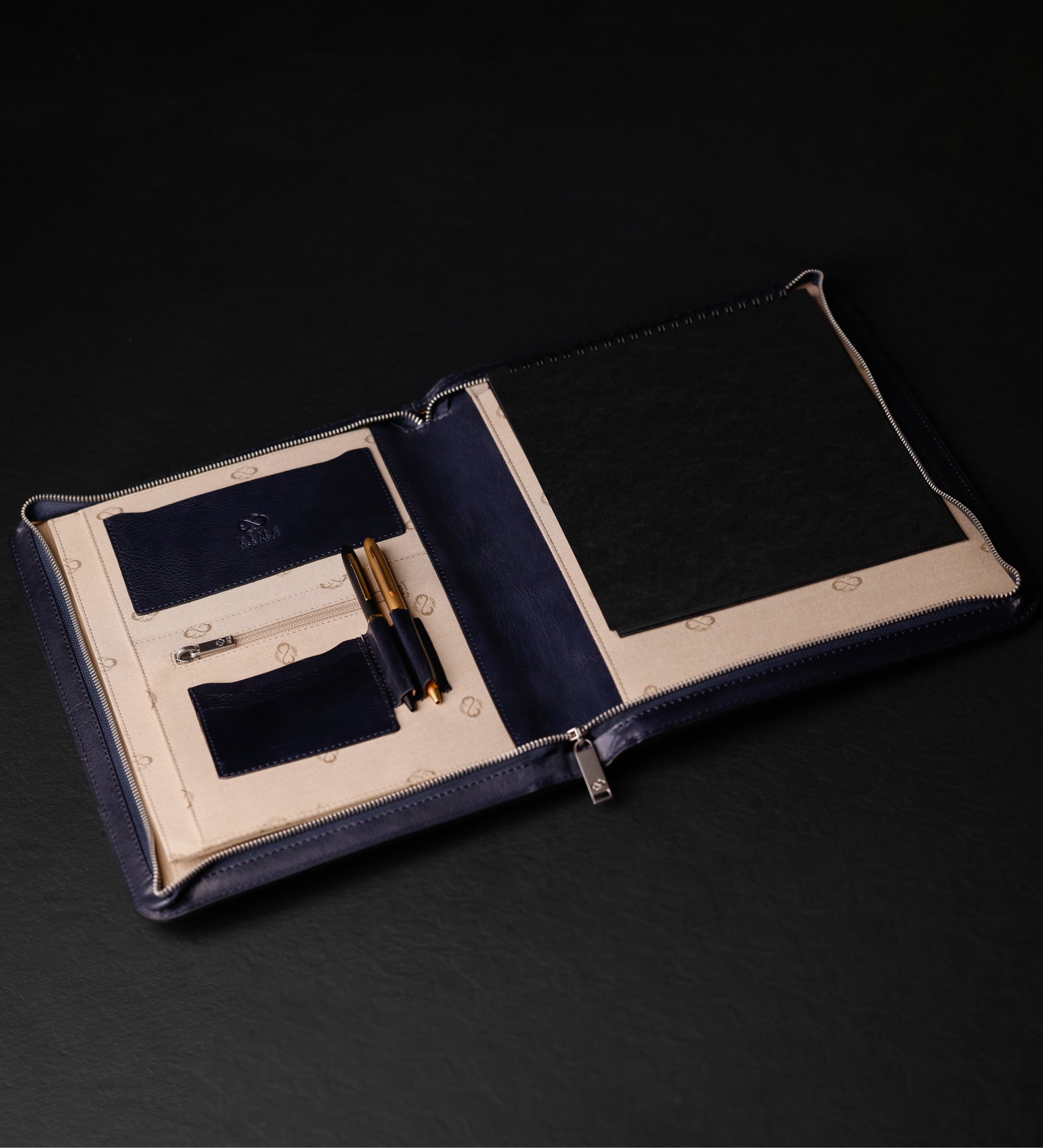 Damen Dokumentenmappe aus Leder im A4-Format - Candide