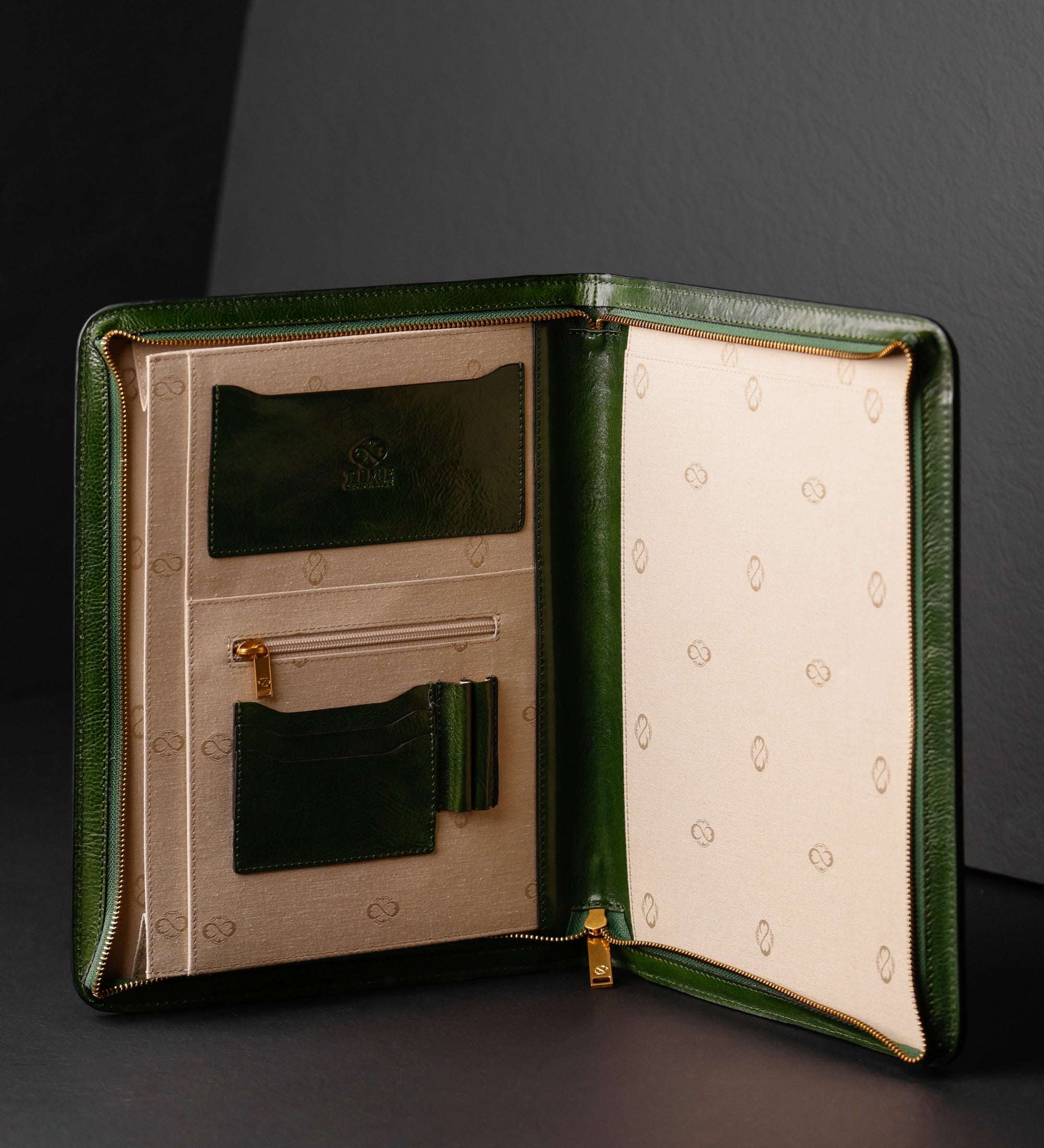 Damen Dokumentenmappe aus Leder im A4-Format - Candide