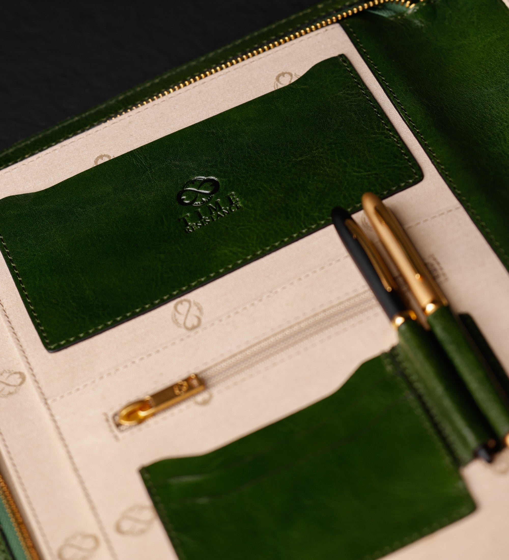 Damen Dokumentenmappe aus Leder im A4-Format - Candide