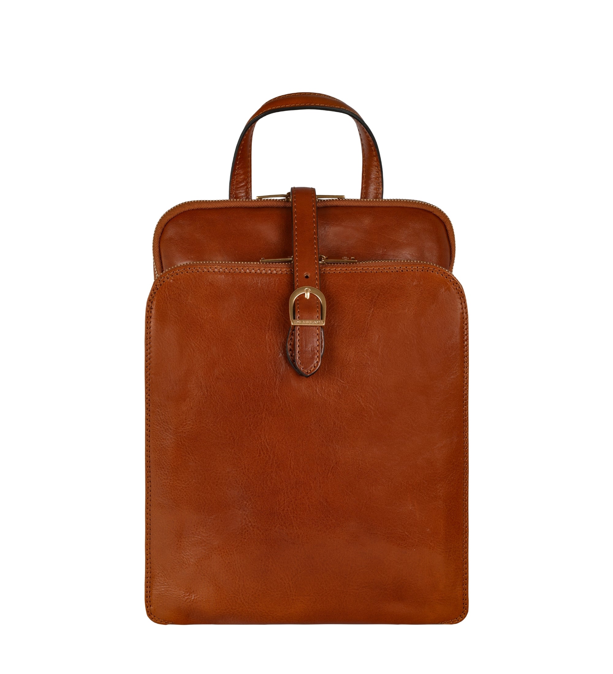 Wandelbare Rucksack aus Leder - Schultertasche für Damen - Clarissa
