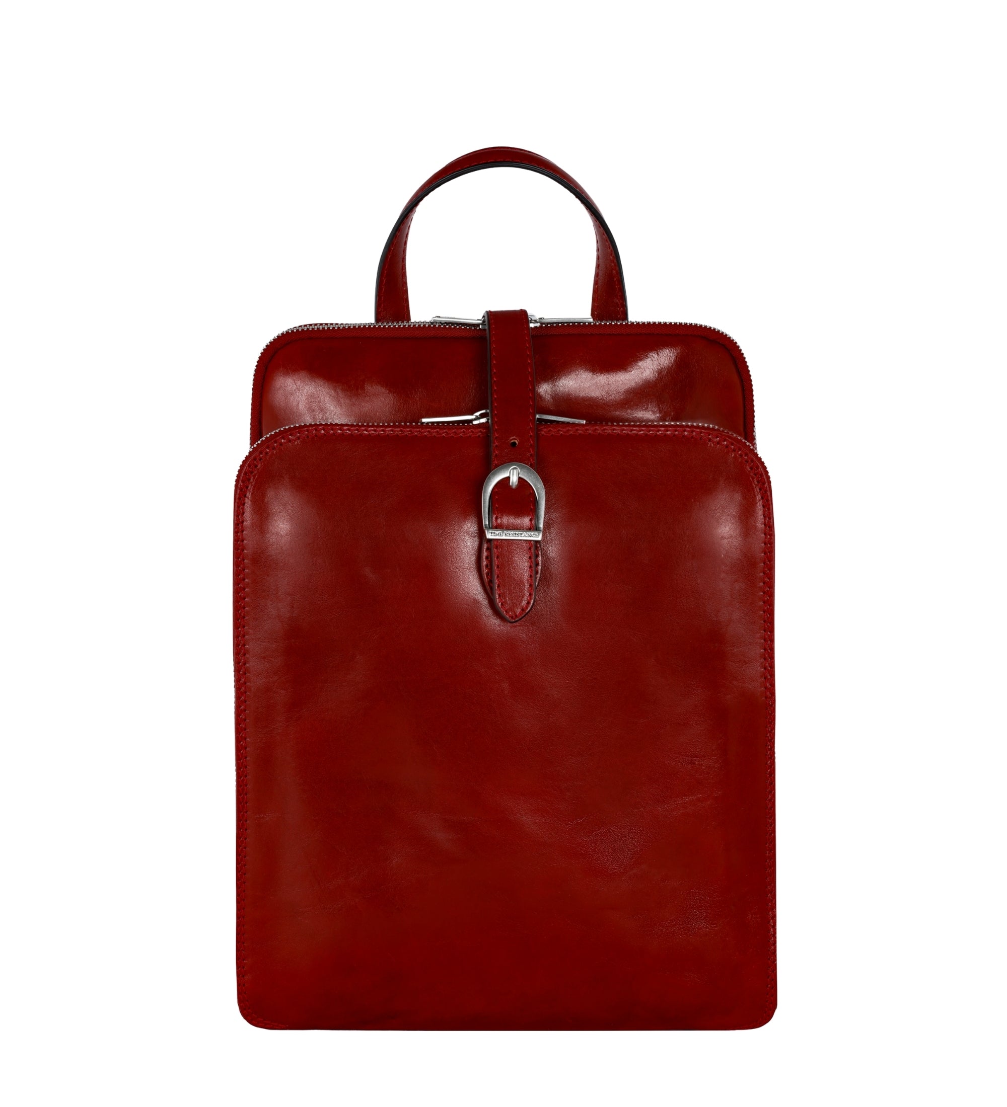 Wandelbare Rucksack aus Leder - Schultertasche für Damen - Clarissa