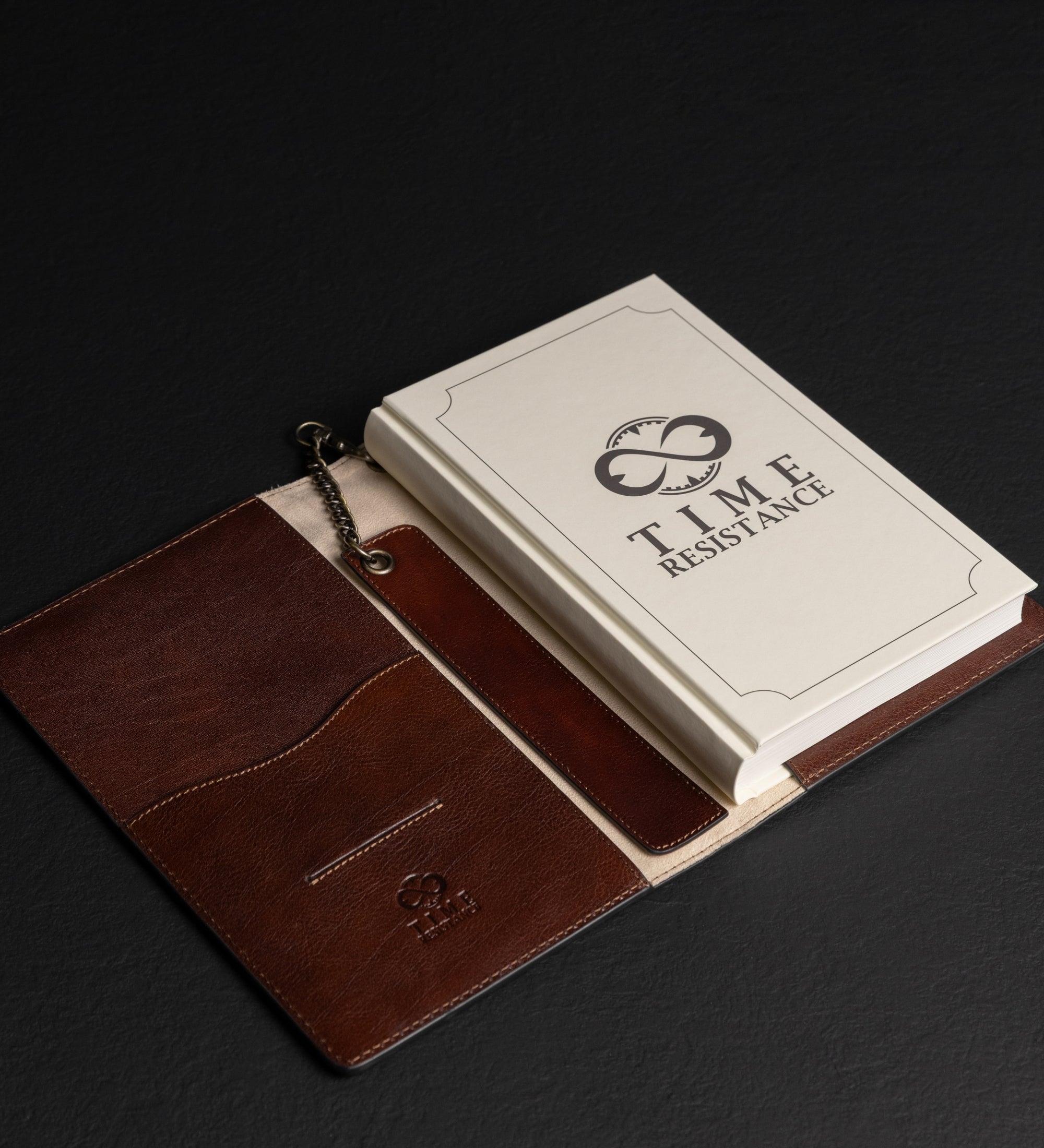 Tagebuch aus Leder mit nachfüllbarem A5-Notizblock - The Diary of a Nobody