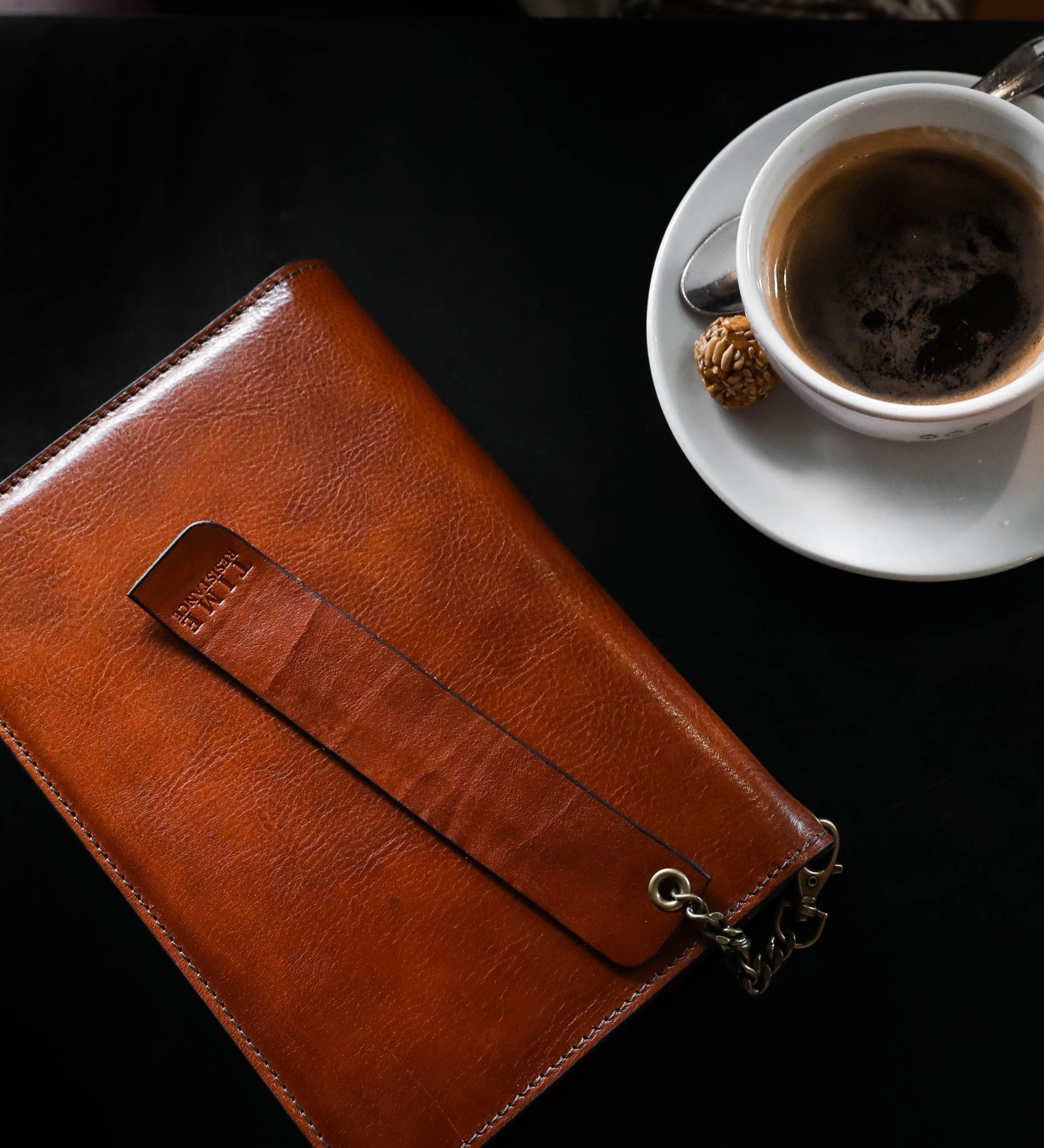 Tagebuch aus Leder mit nachfüllbarem A5-Notizblock - The Diary of a Nobody