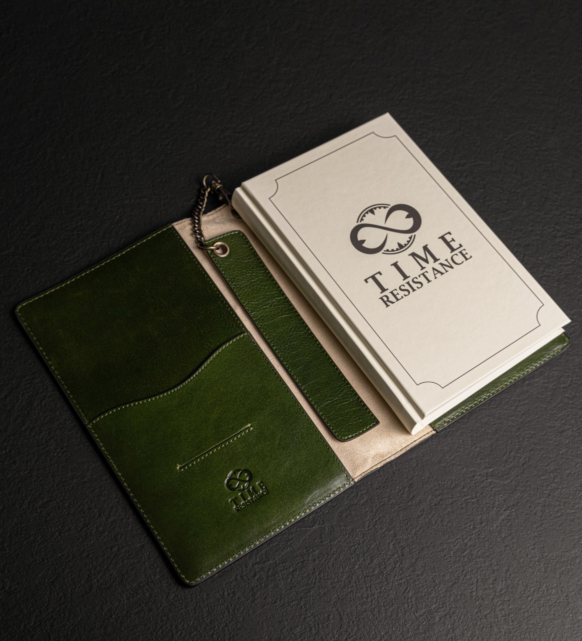 Tagebuch aus Leder mit nachfüllbarem A5-Notizblock - The Diary of a Nobody