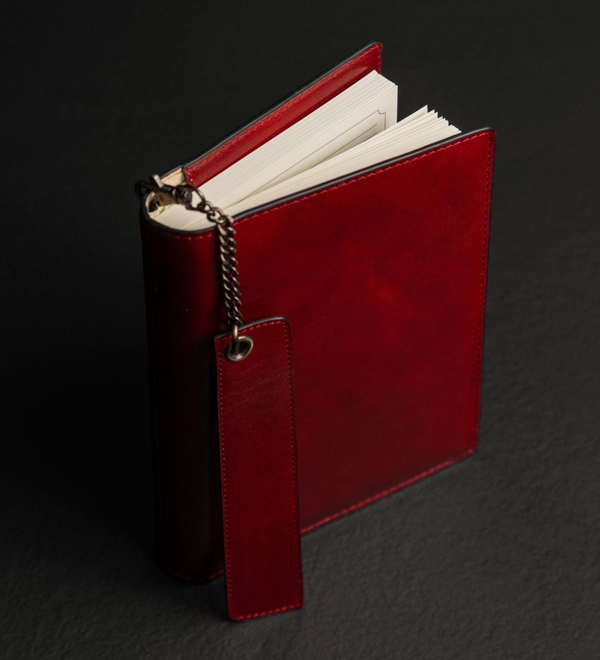 Tagebuch aus Leder mit nachfüllbarem A5-Notizblock - The Diary of a Nobody