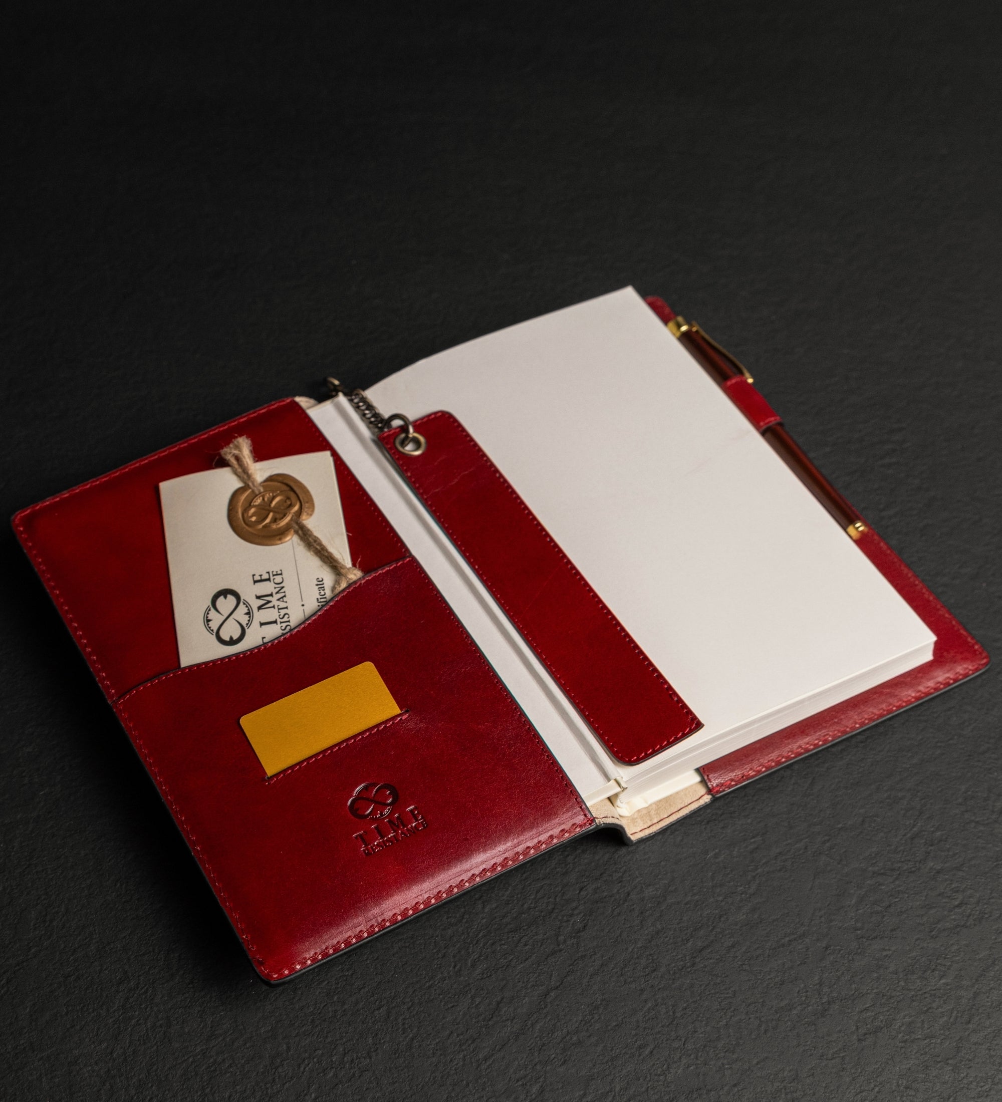 Tagebuch aus Leder mit nachfüllbarem A5-Notizblock - The Diary of a Nobody