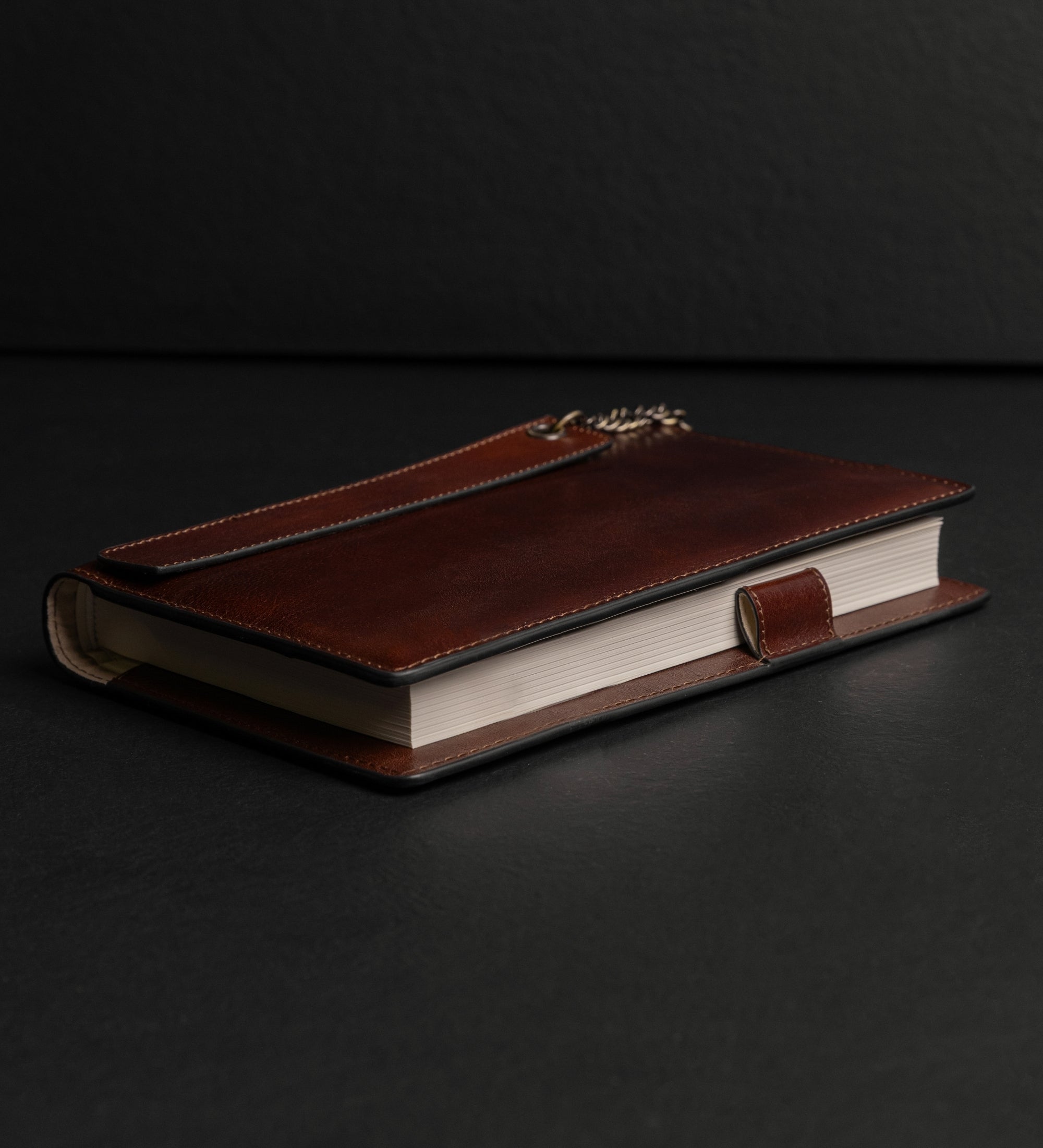 Tagebuch aus Leder mit nachfüllbarem A5-Notizblock - The Diary of a Nobody