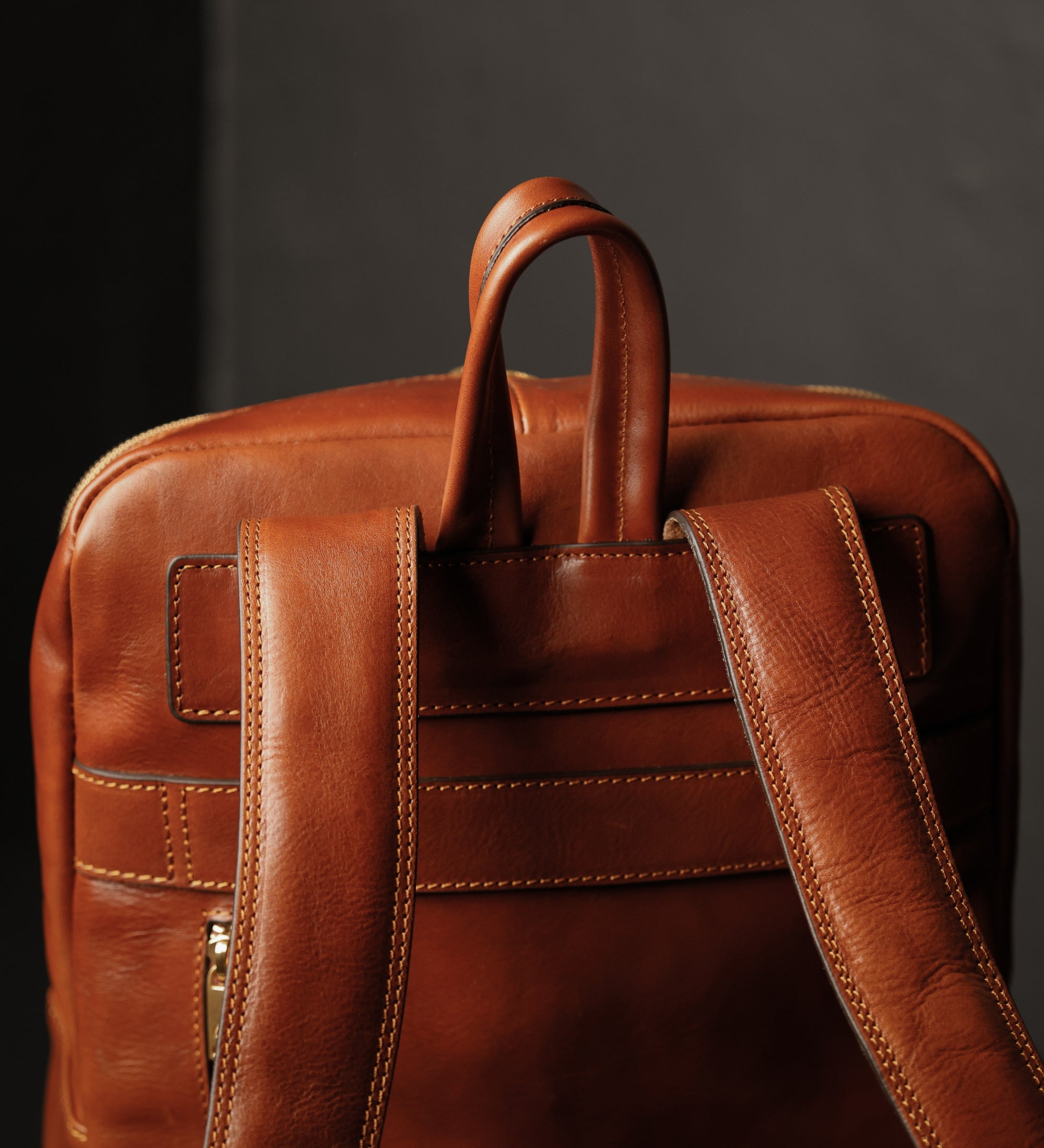 Großer Rucksack aus Leder für Herren - The Divine Comedy