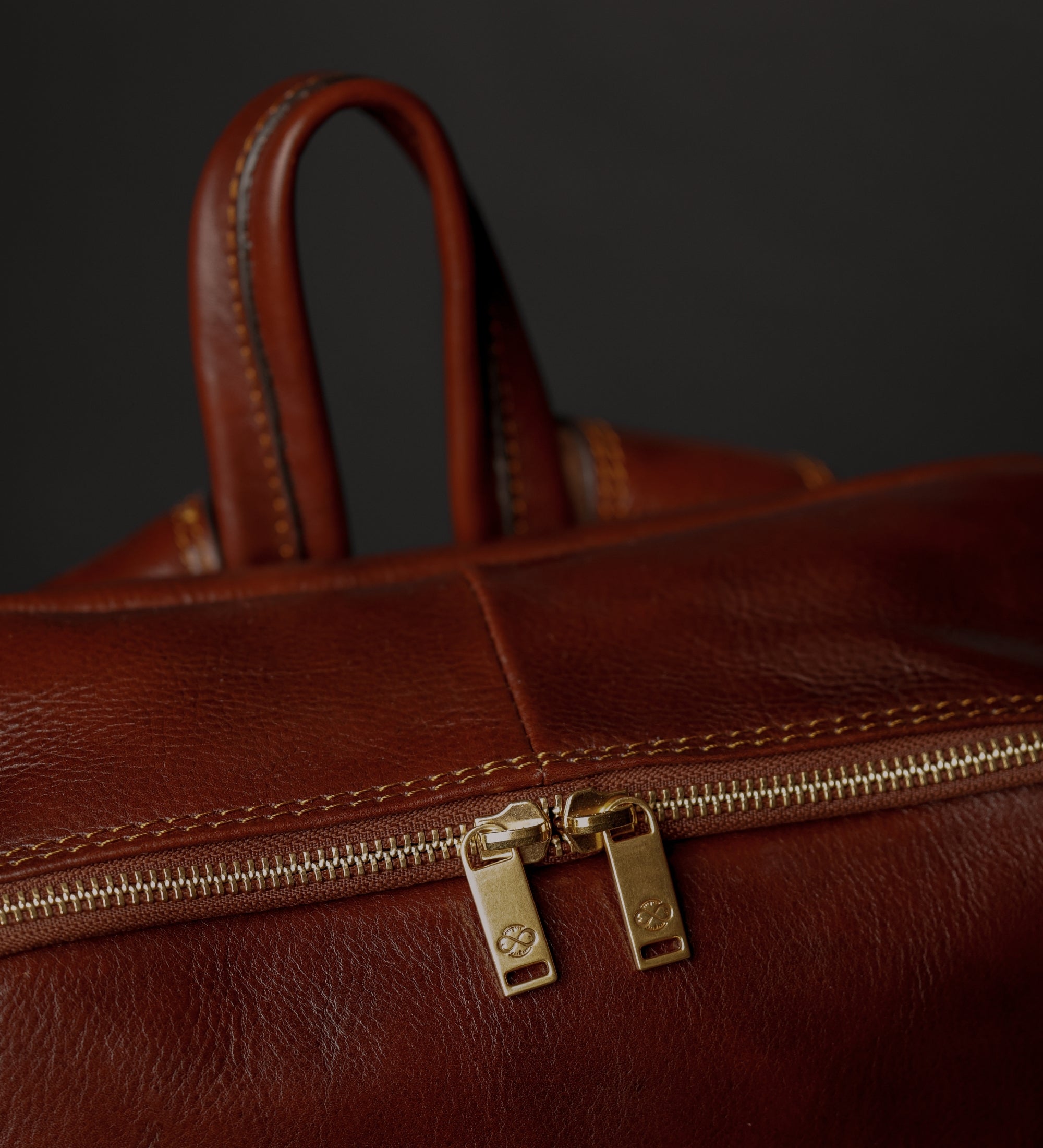 Damen Rucksack Reisetasche aus Leder - The Divine Comedy