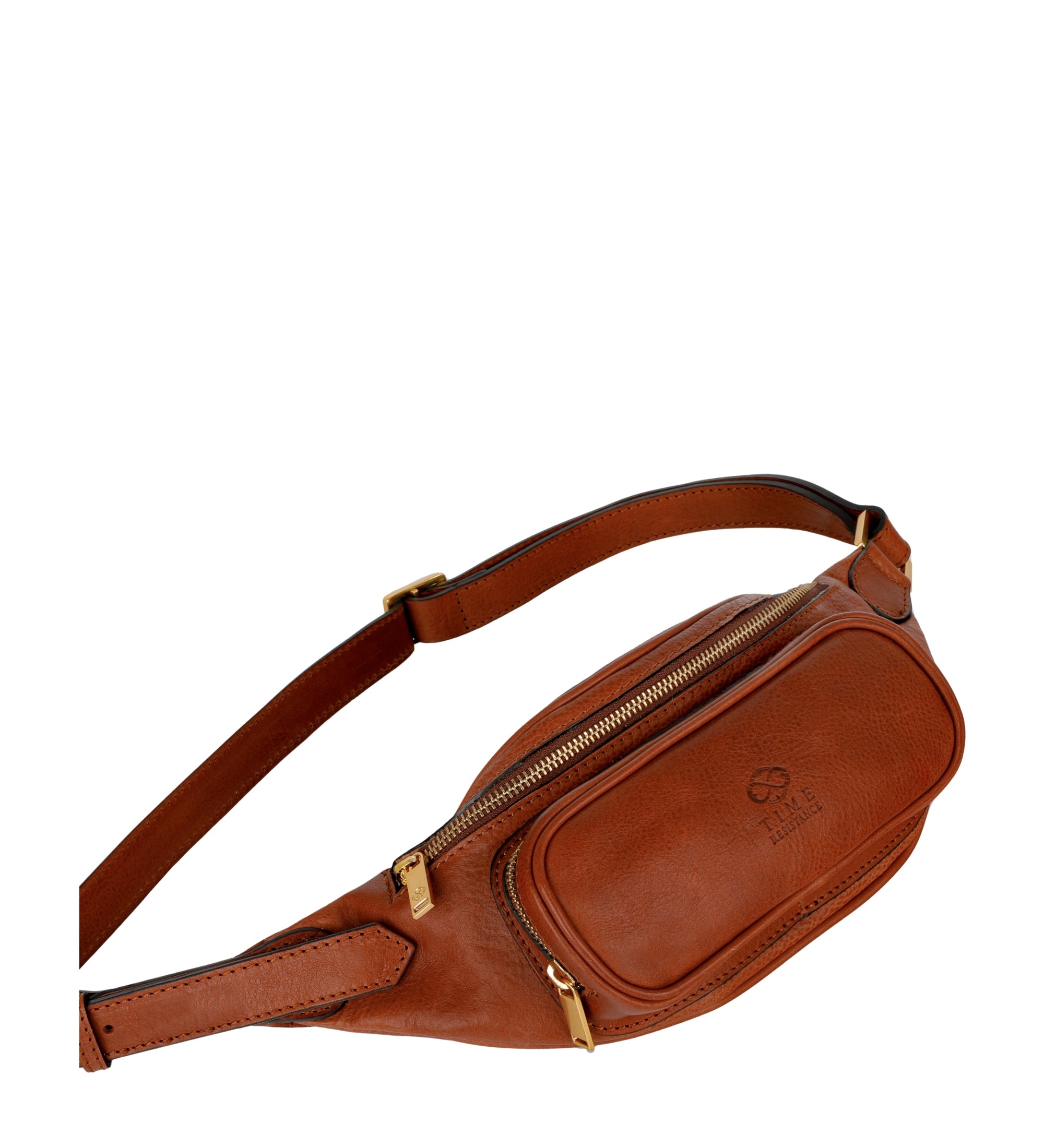 Schultertasche Bauchtasche aus Leder - Independent People