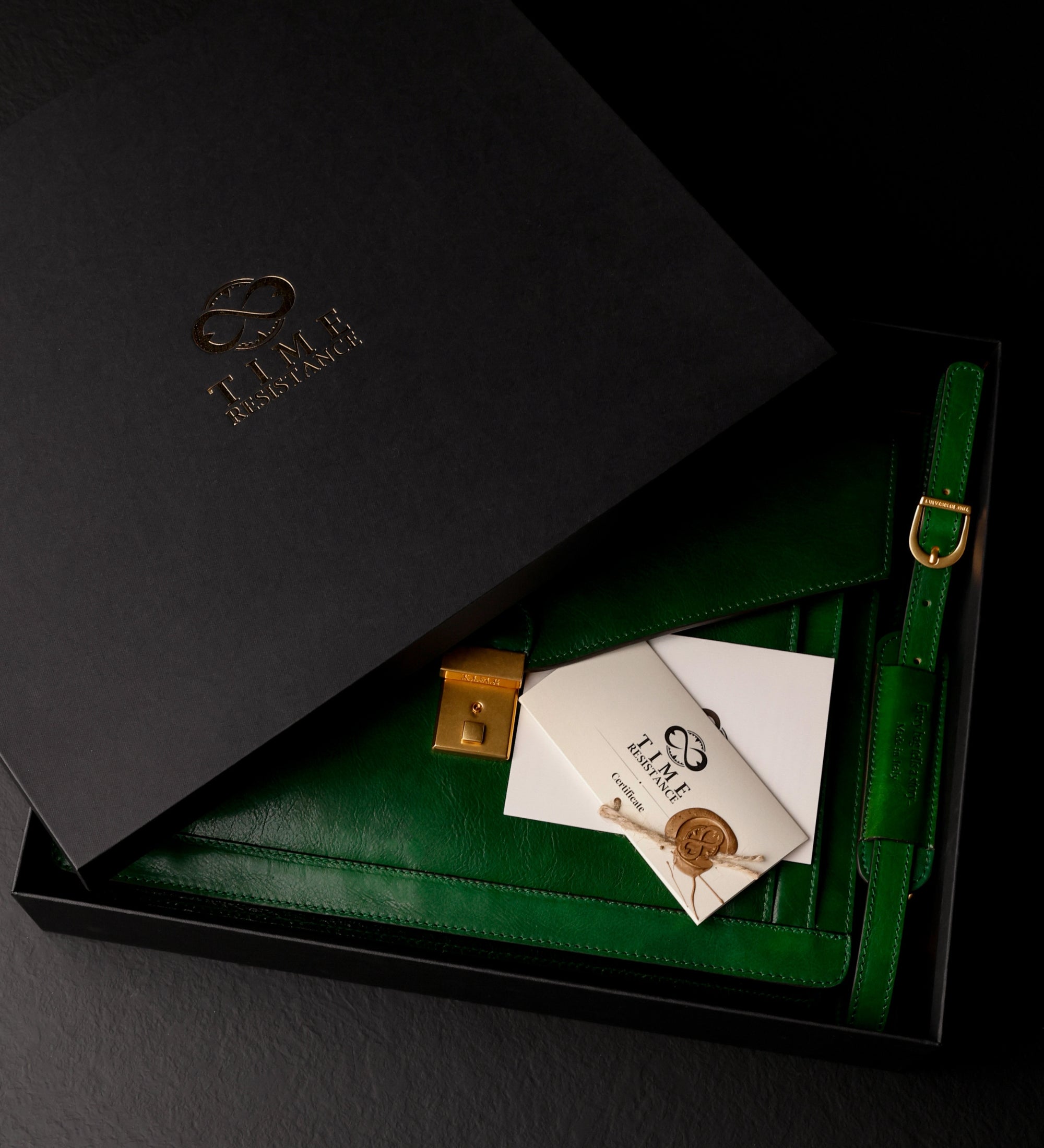 Aktentasche aus Leder im klassischen Design - The Magus