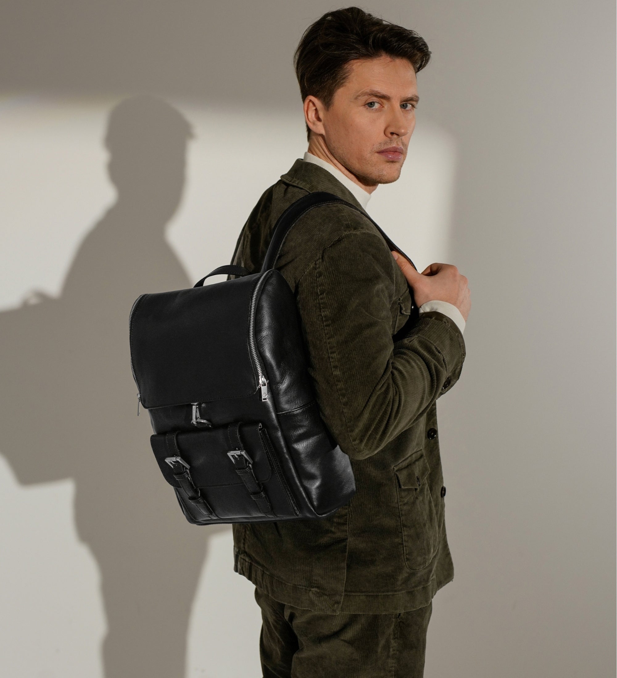Großer Rucksack aus Leder - The Odyssey