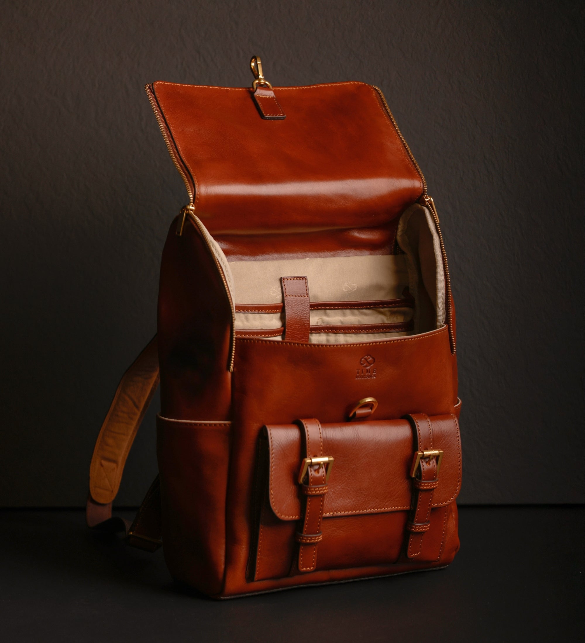 Großer Rucksack aus Leder für Damen - The Odyssey