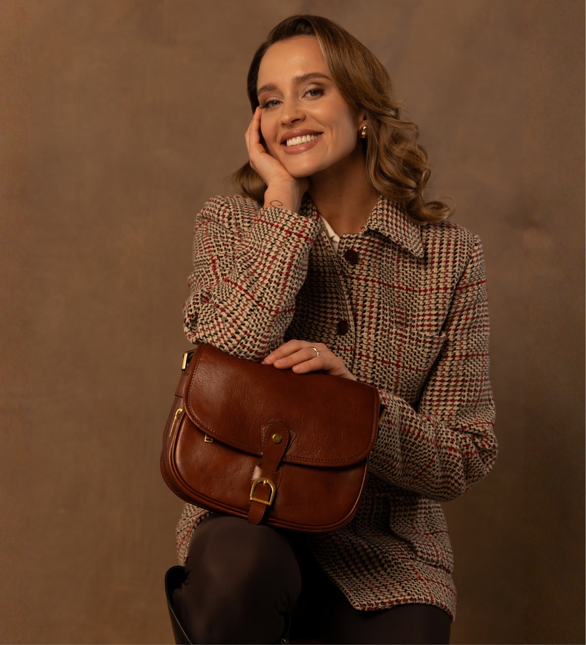 Satteltasche aus Leder für Damen - Women In Love