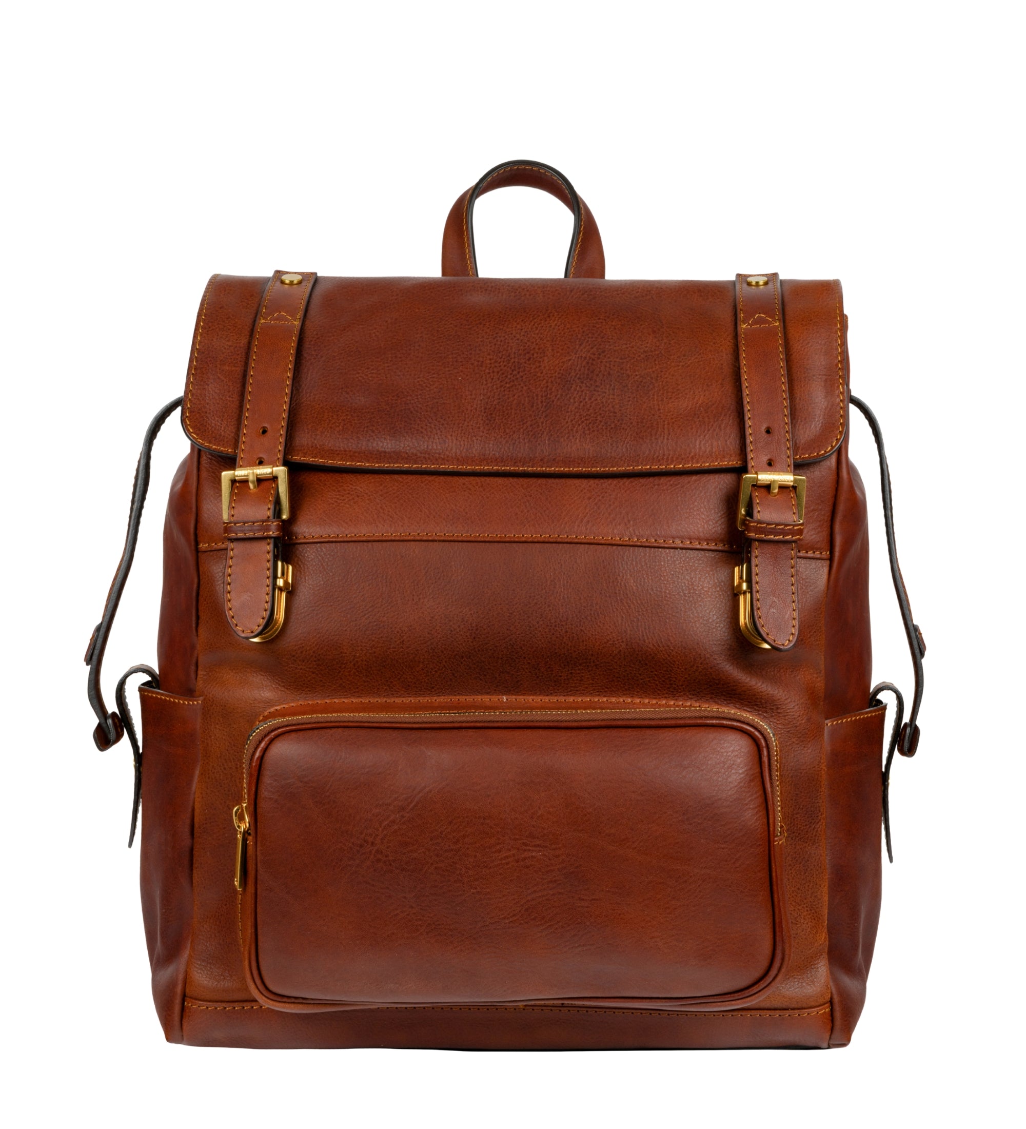 Rucksack aus Leder - The Good Earth