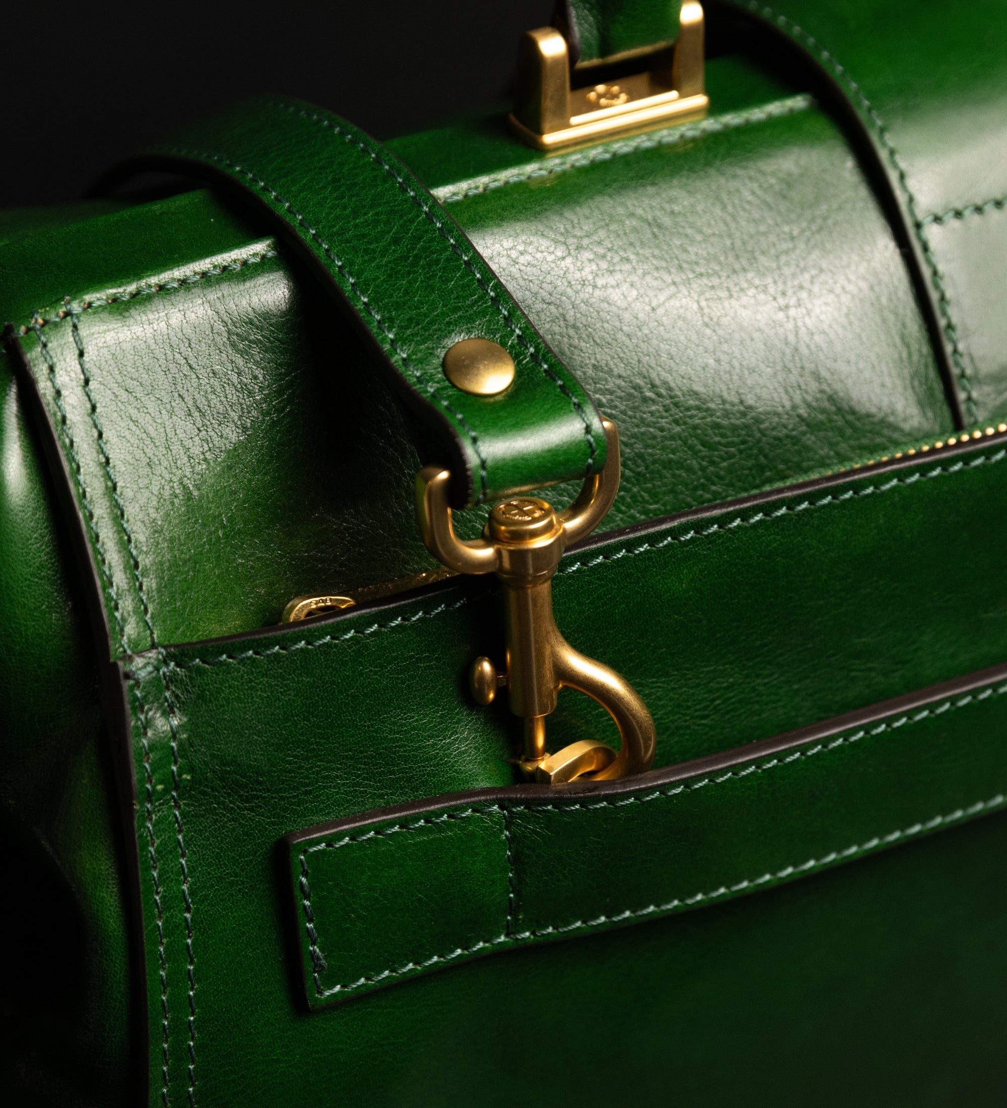 Große Arzttasche aus Leder für Damen - Mrs Dalloway