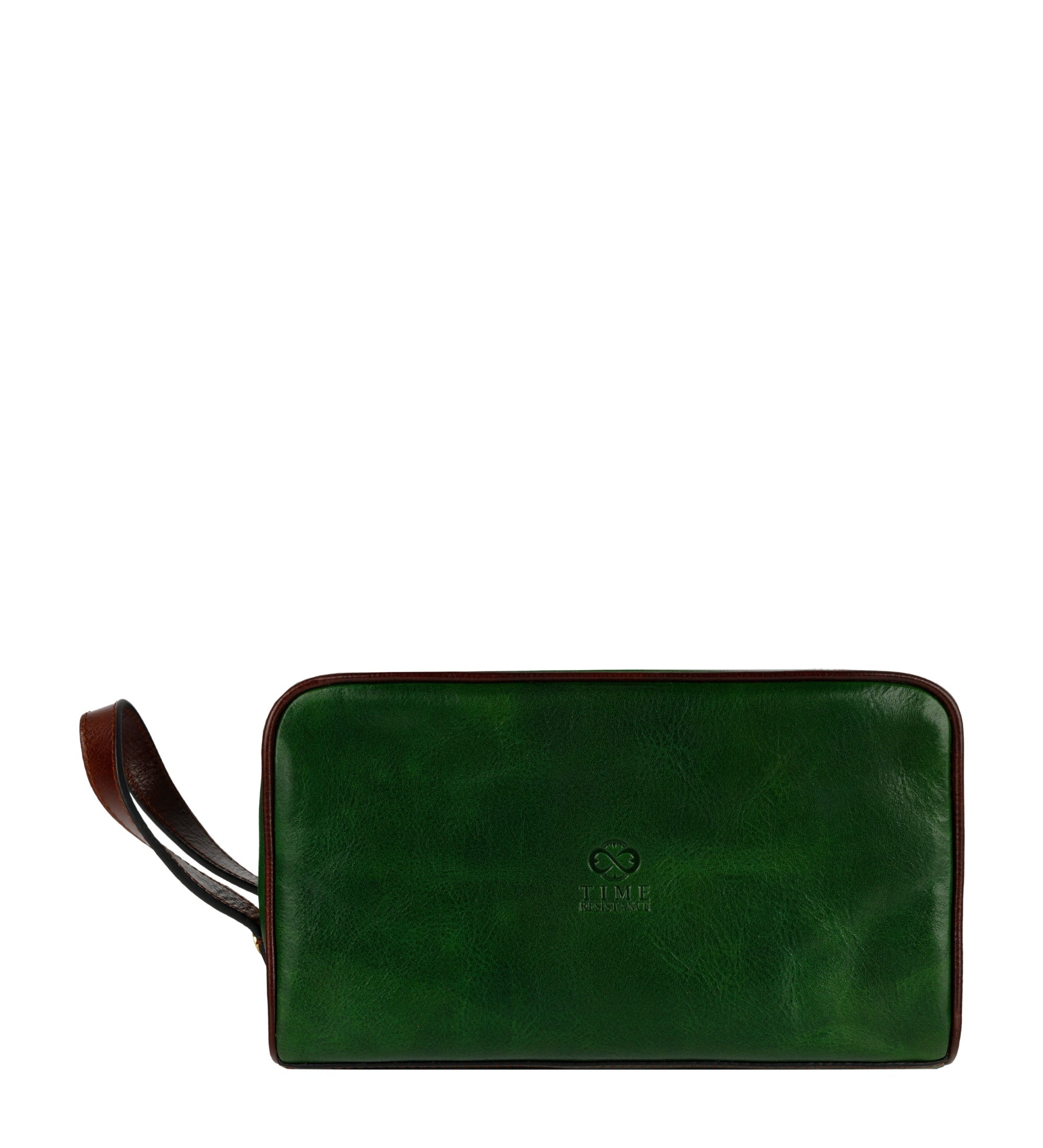 Kosmetiktasche aus Leder für Damen, Kulturbeutel - All the Kings Men