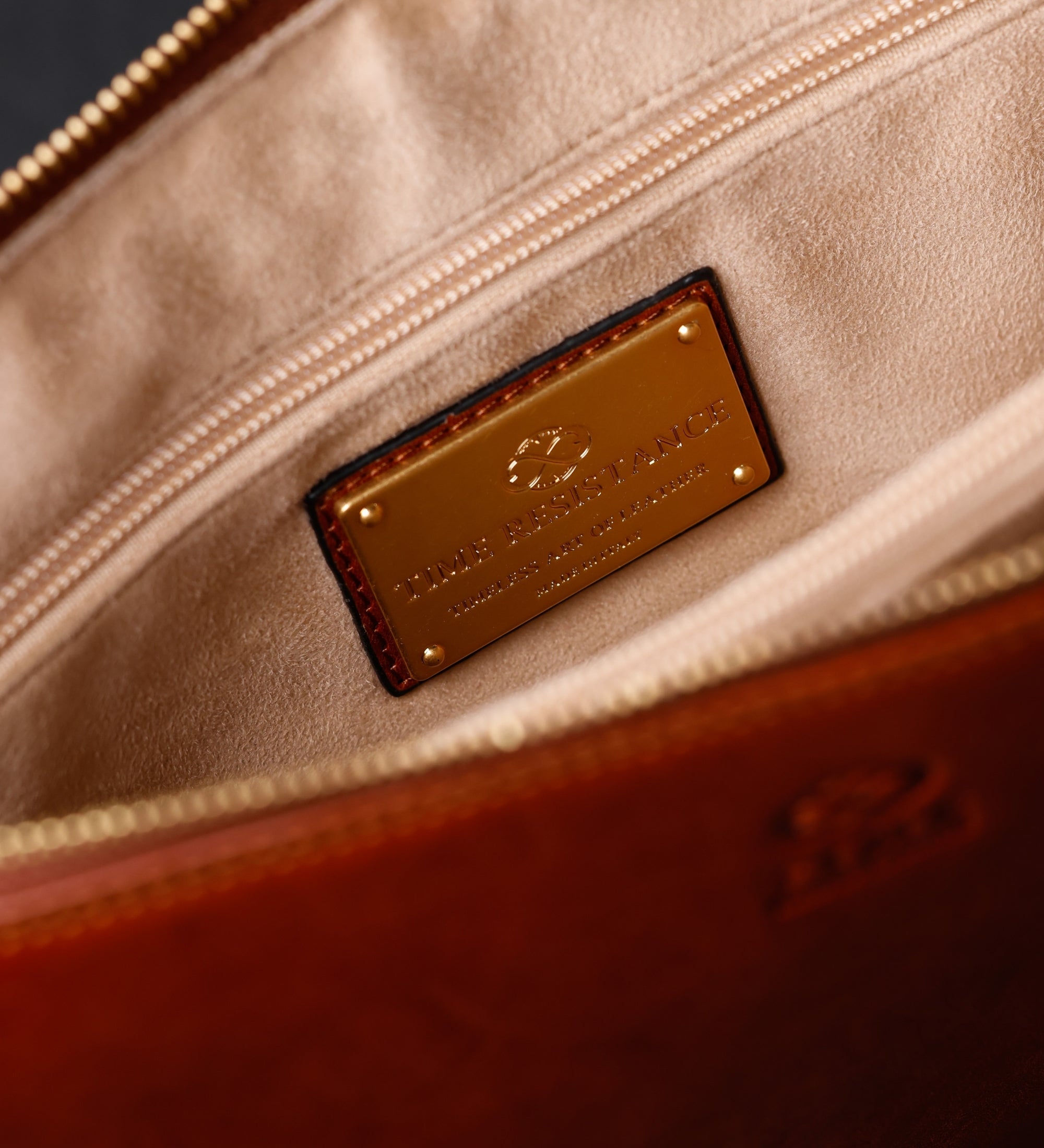 Große Clutch für Herren aus Leder - The Brothers Karamazov