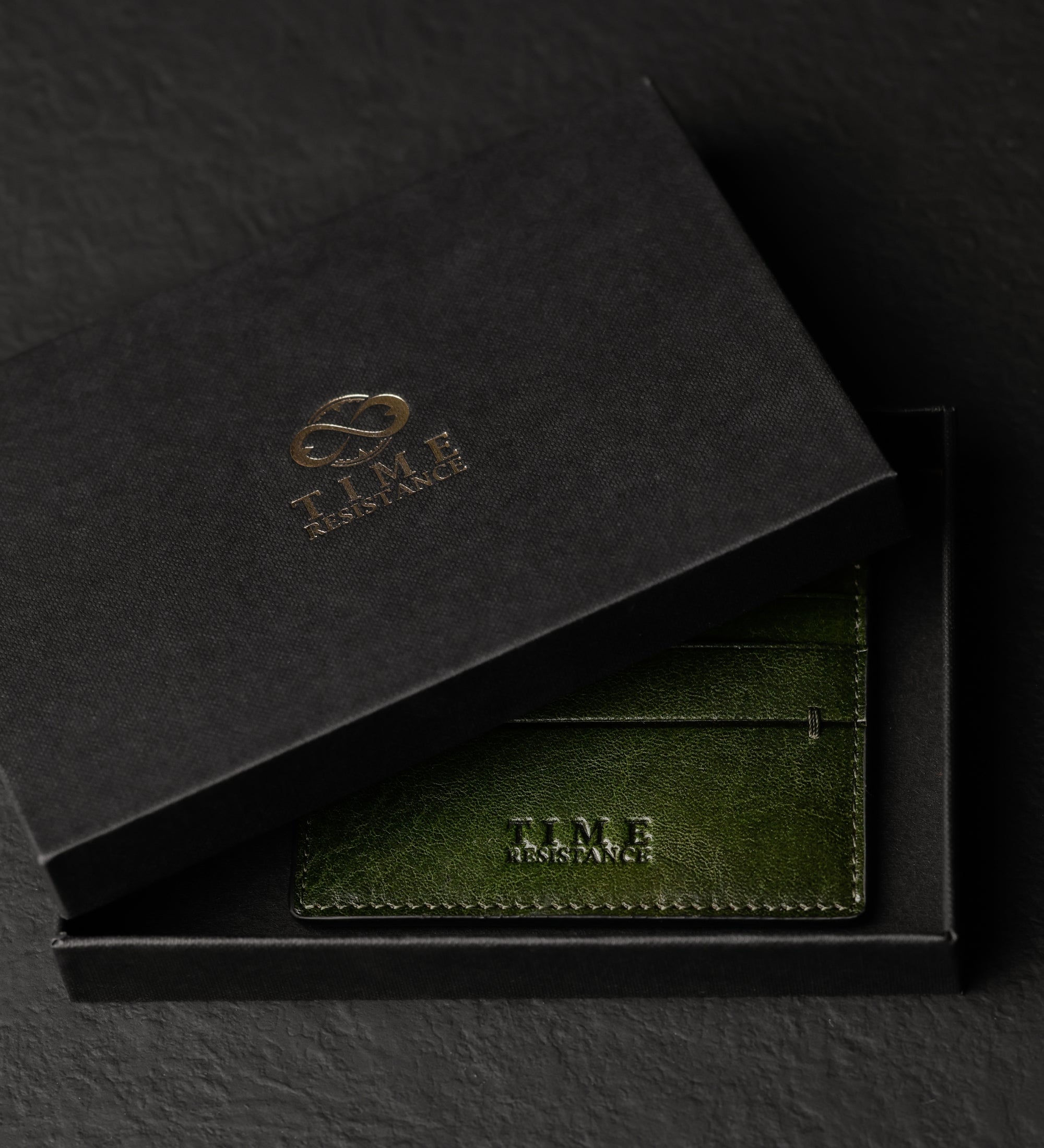 Damen Kreditkartenetui aus Leder, Visitenkartenetui - Fireflies