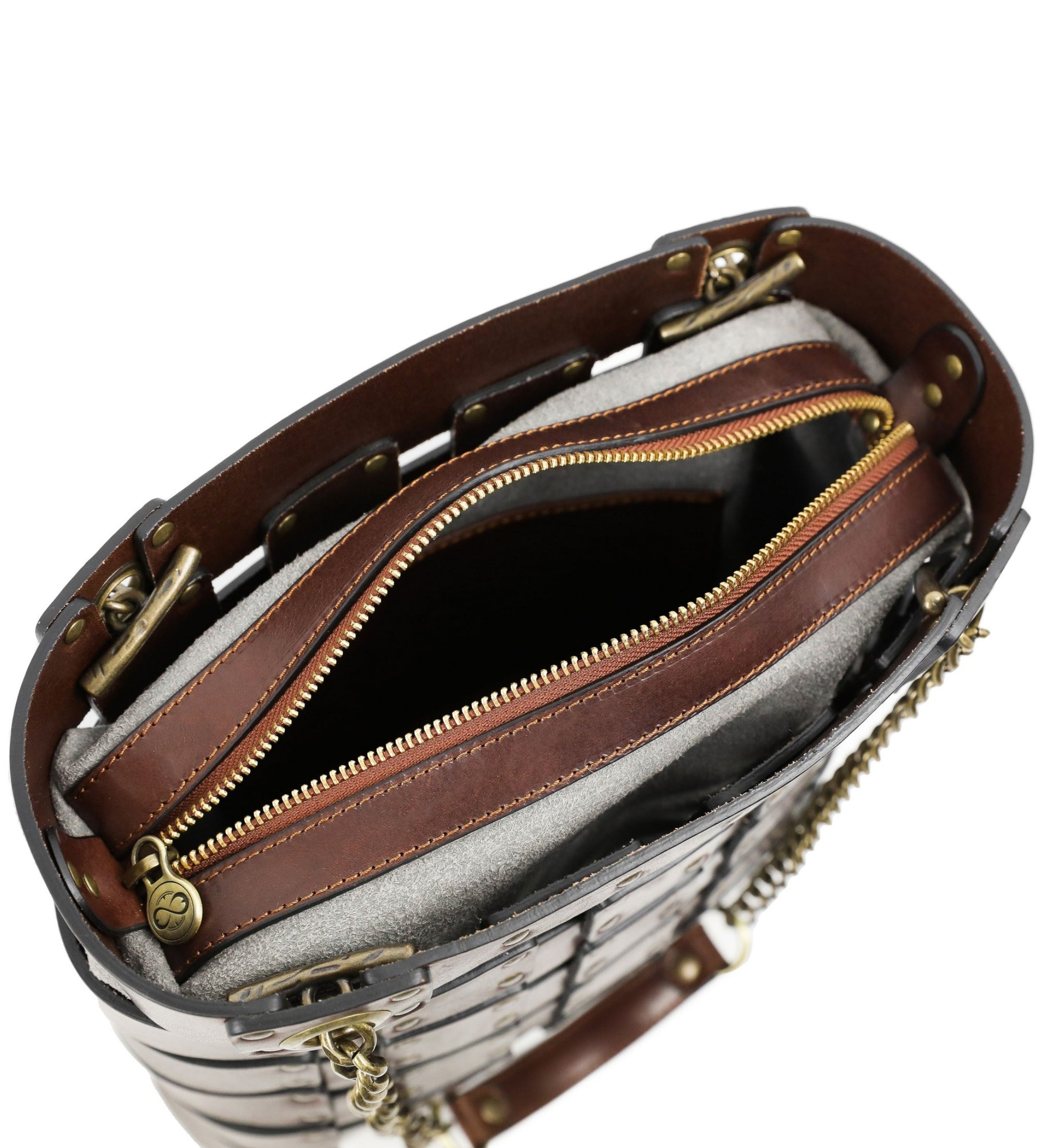 Damen Tragetasche aus Leder - Jeanne d'Arc