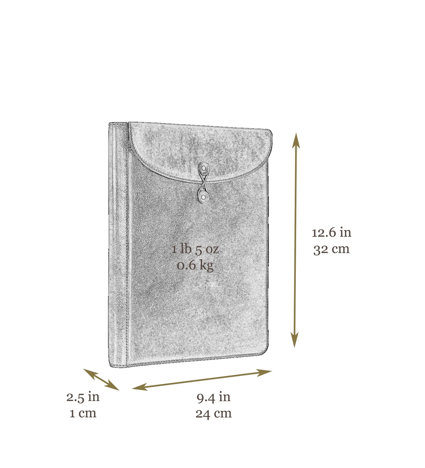 Portfolio aus Leder für Damen - The Loved One