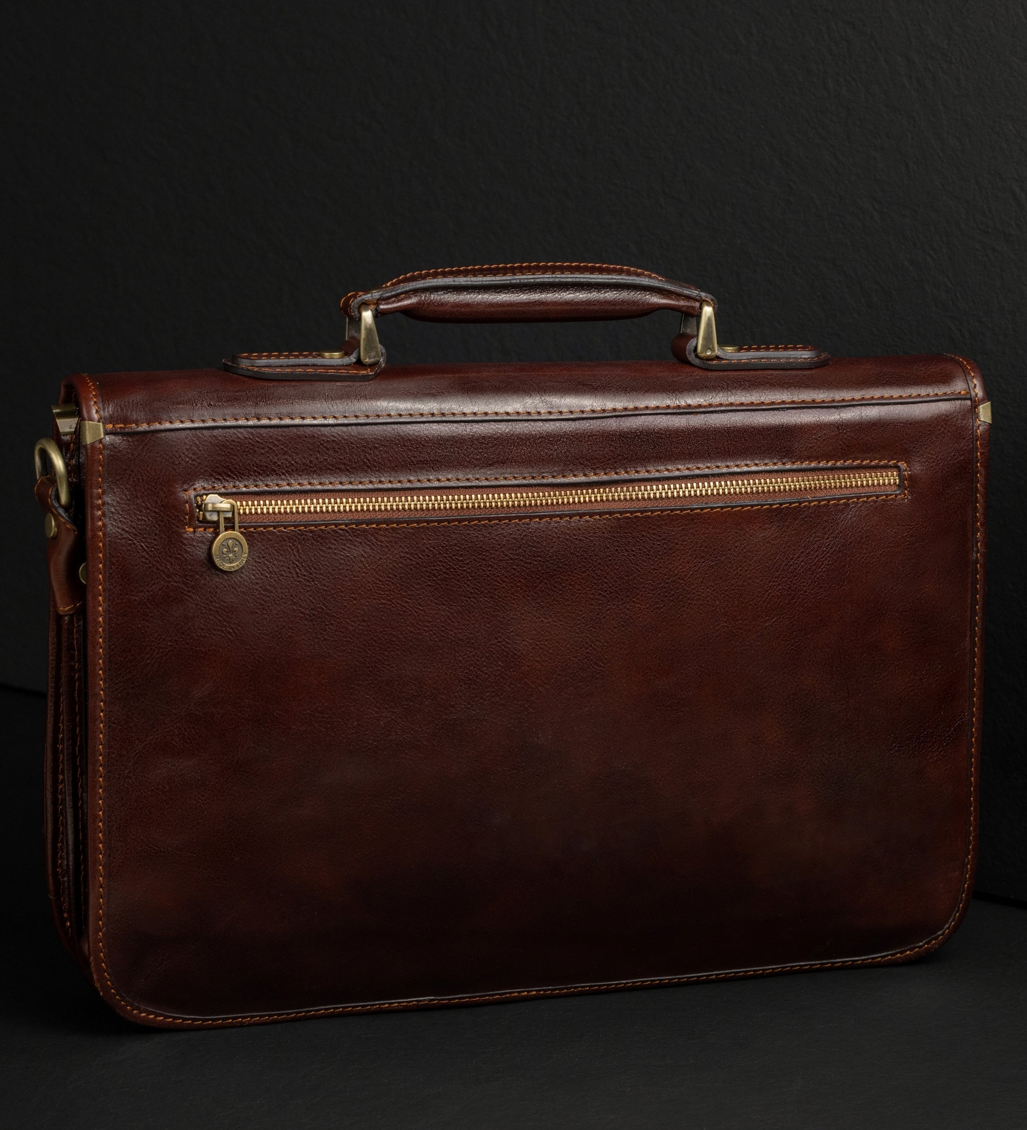 Aktentasche Laptoptasche aus Leder - Illusions
