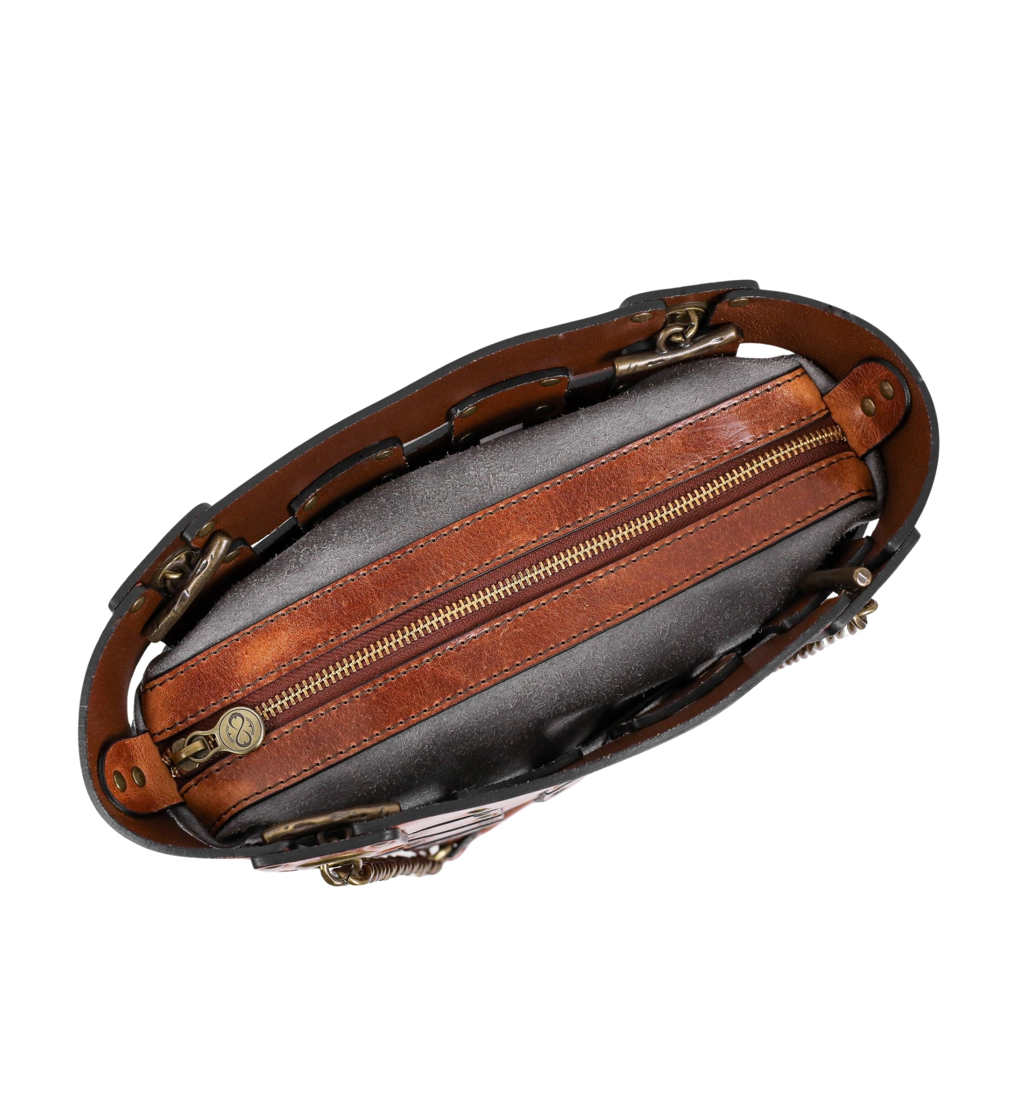 Damen Tragetasche aus Leder - Jeanne d'Arc