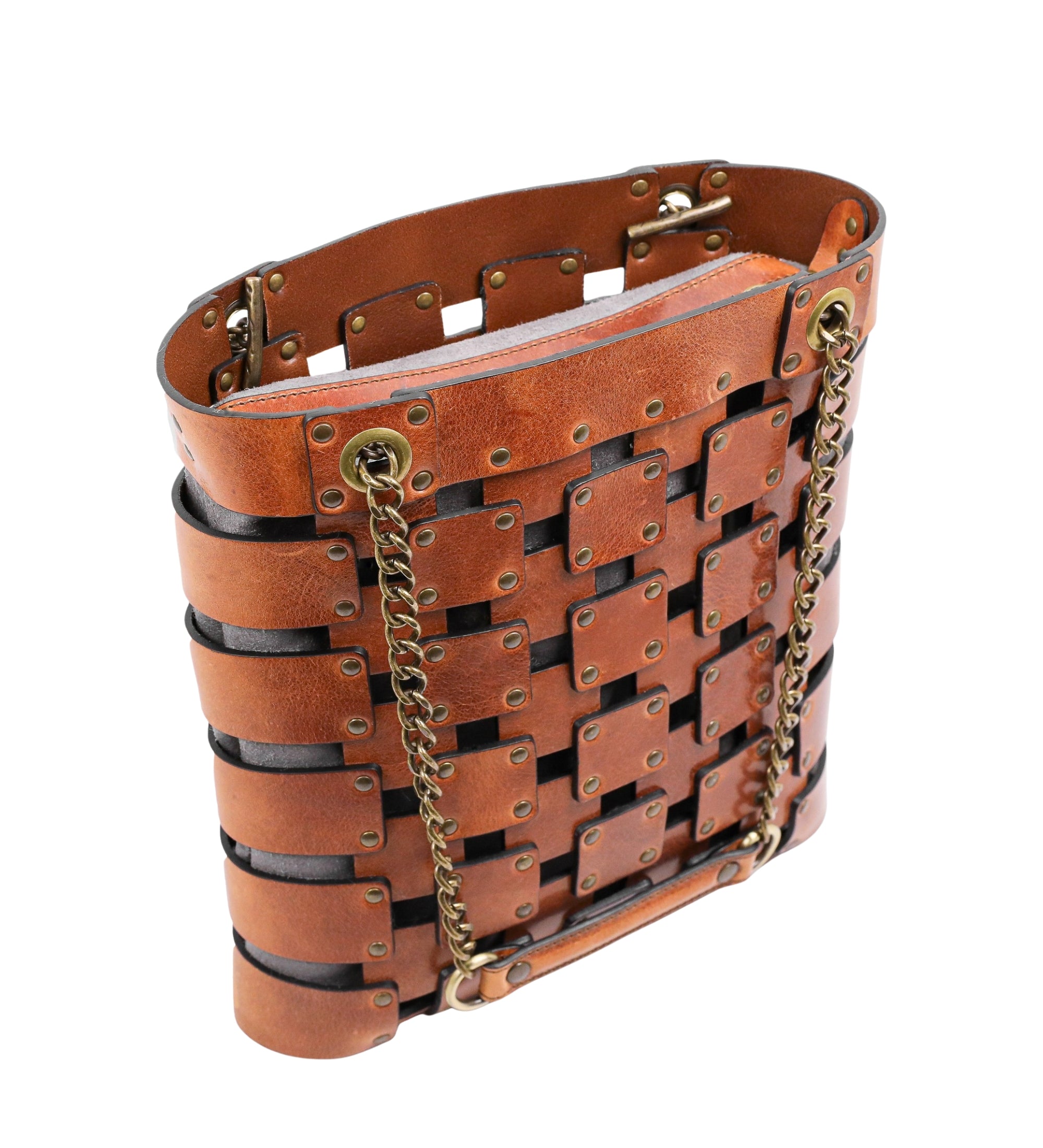 Damen Tragetasche aus Leder - Jeanne d'Arc