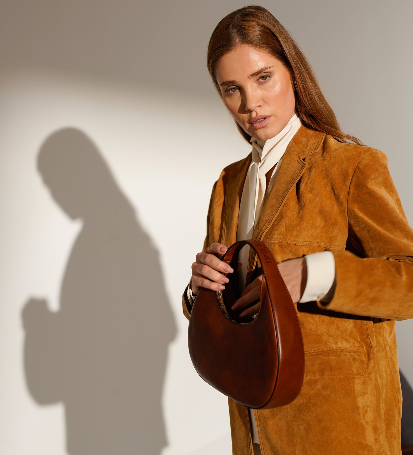Moon Handtasche aus Leder für Damen - The Moonstone
