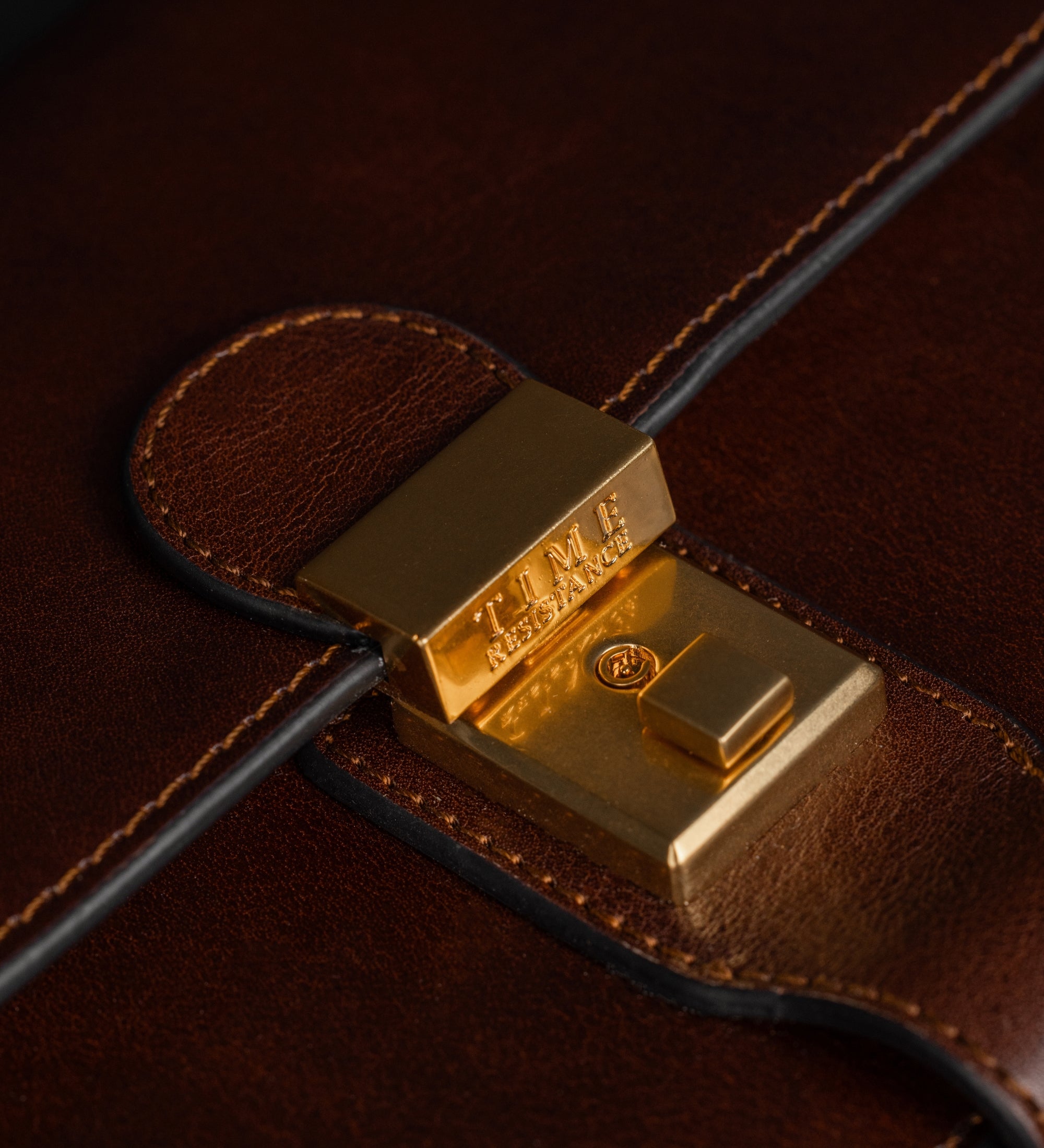Clutch aus Leder - The Maltese Falcon
